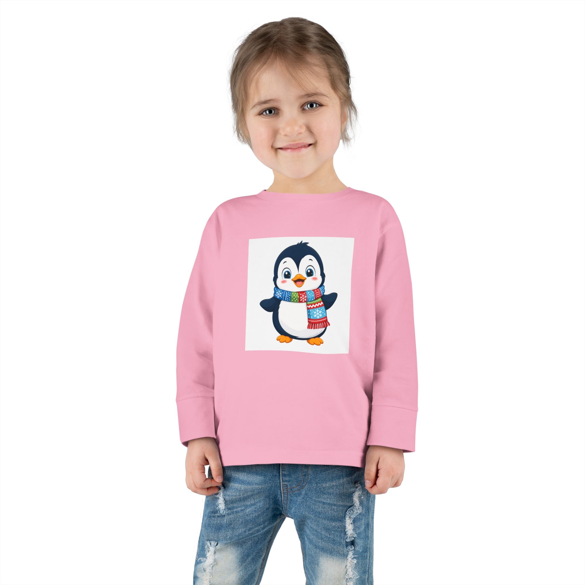 Waddle Penguin Toddler Long-Sleeve Tee — Nureli Kids