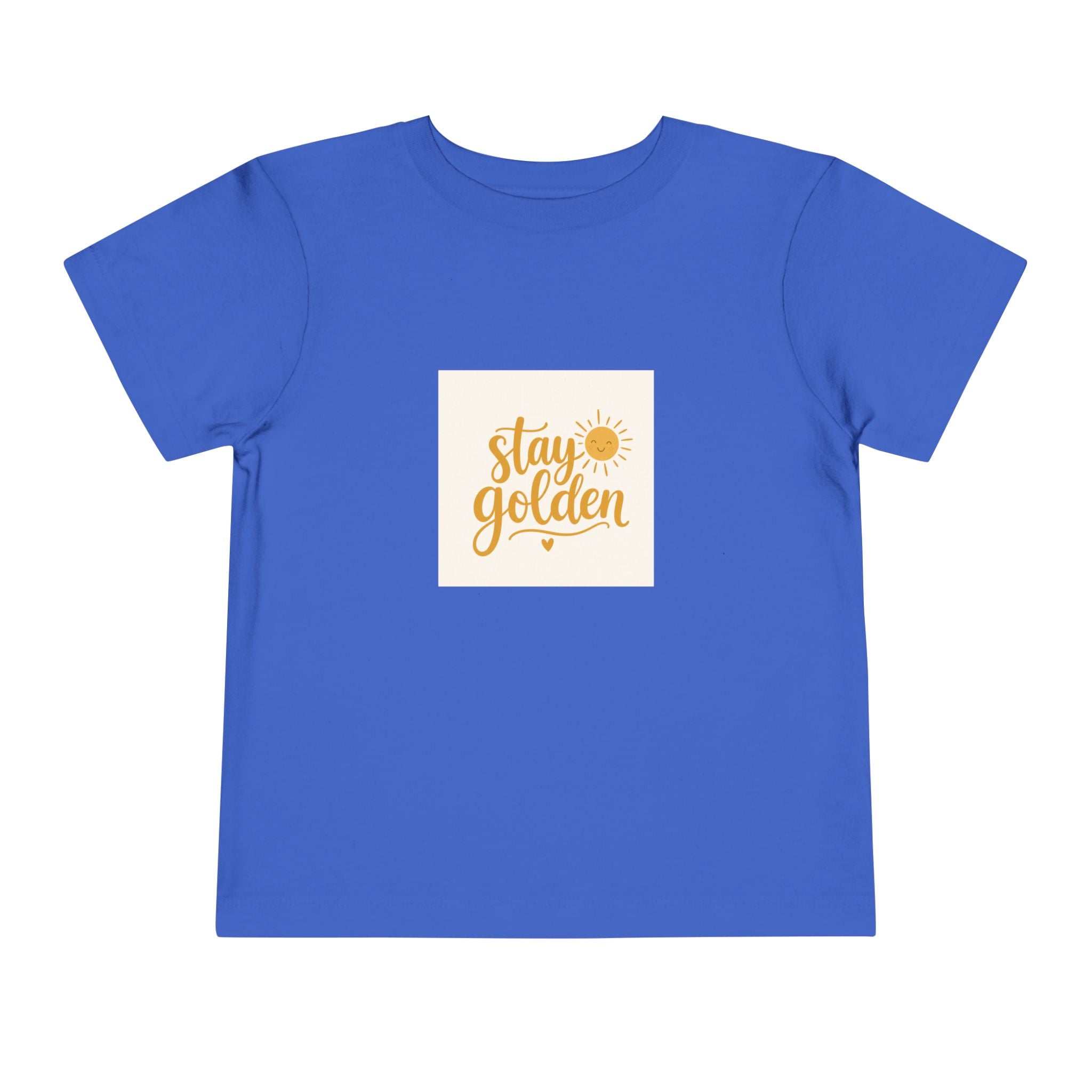 Stay Golden soft toddler tee from the Nureli collection, view 12