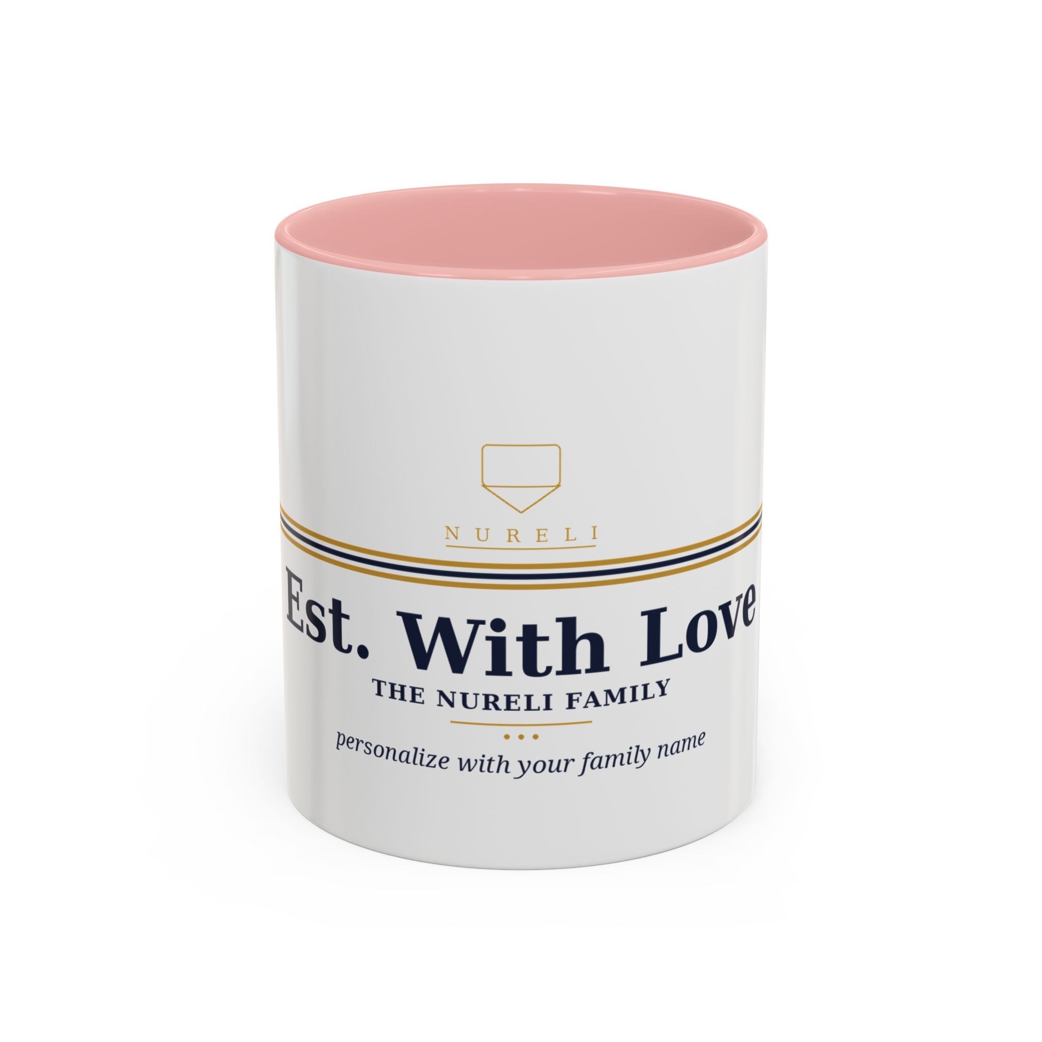 Est. With Love Family Crest Coffee Mug