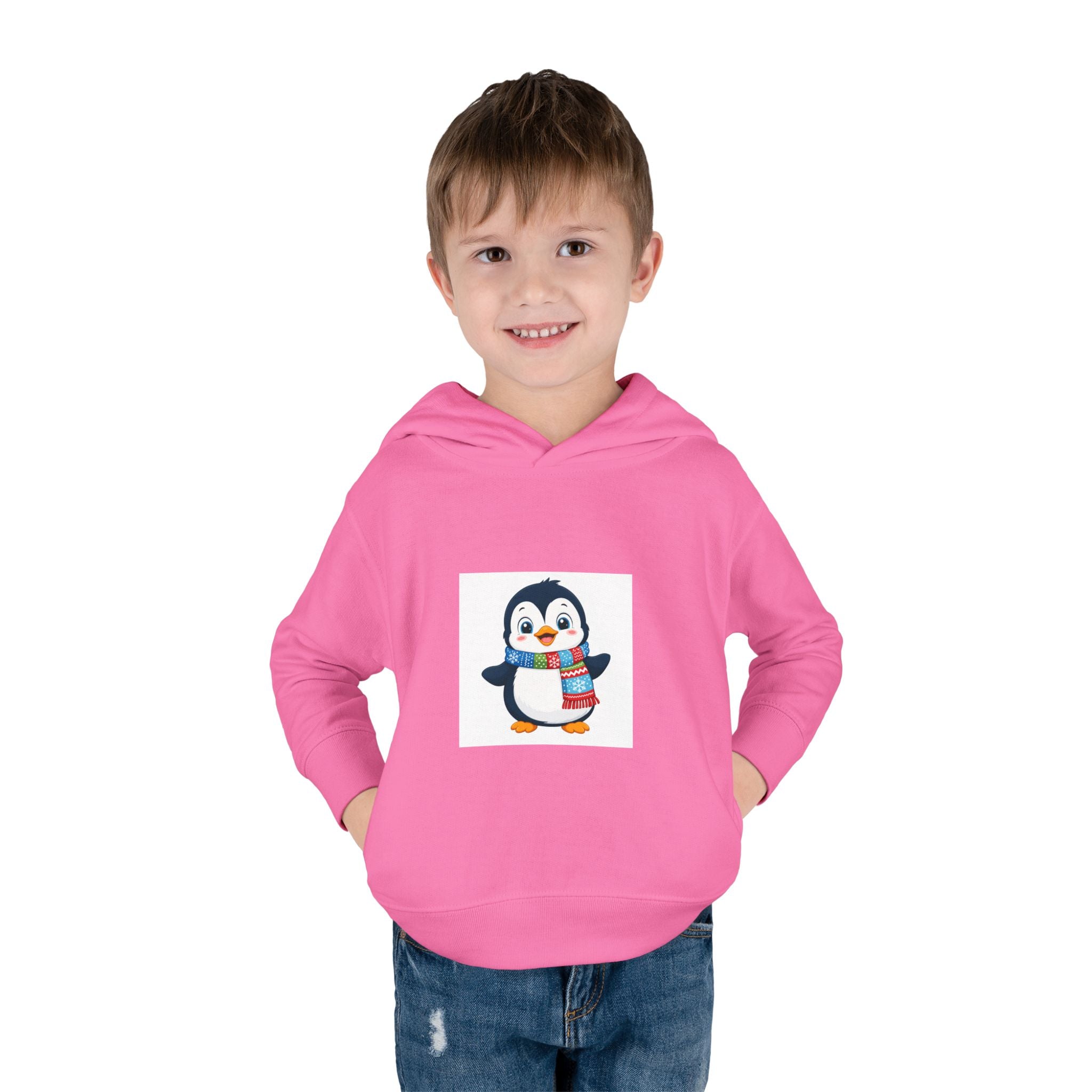Waddle Penguin Toddler Hoodie — Nureli Kids