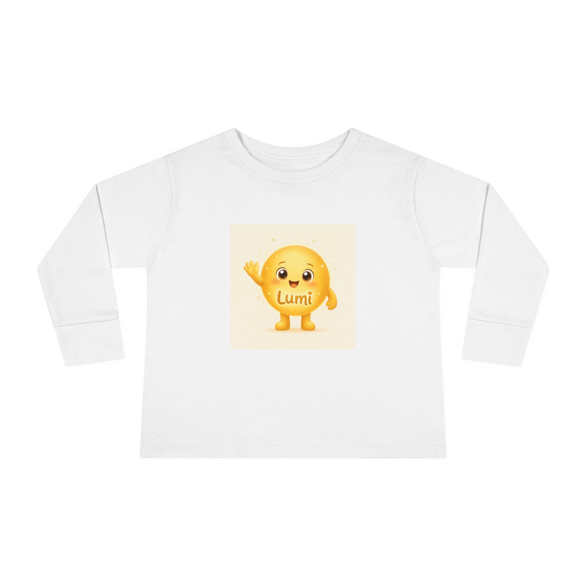 Lumi Waving toddler long-sleeve t-shirt for kids by Nureli Kids