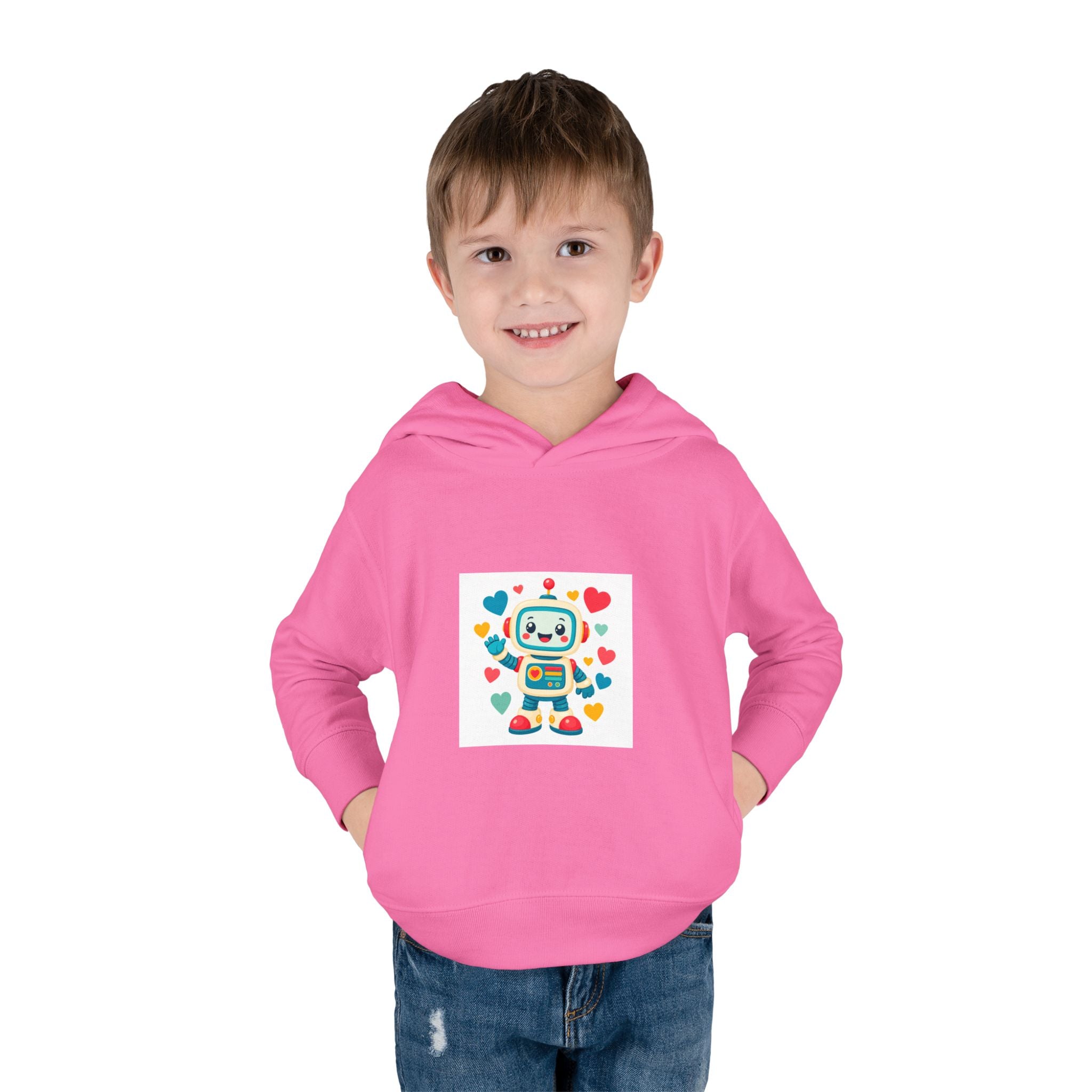 Beep Boop Robot Toddler Hoodie — Nureli Kids