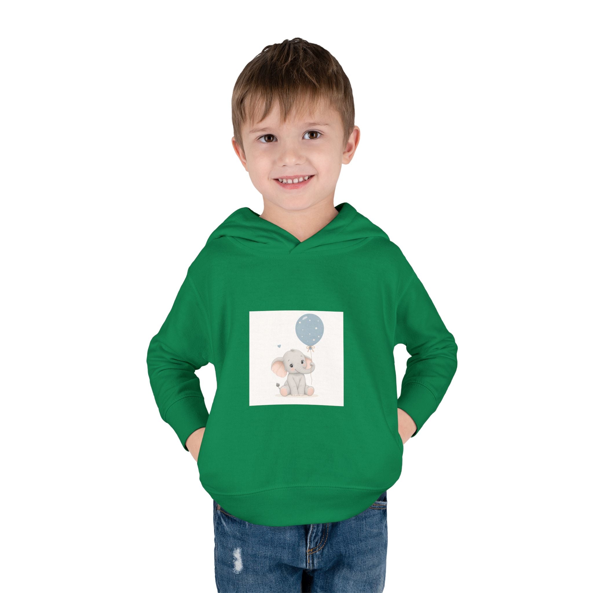 Little Elephant Toddler Hoodie — Nureli Kids