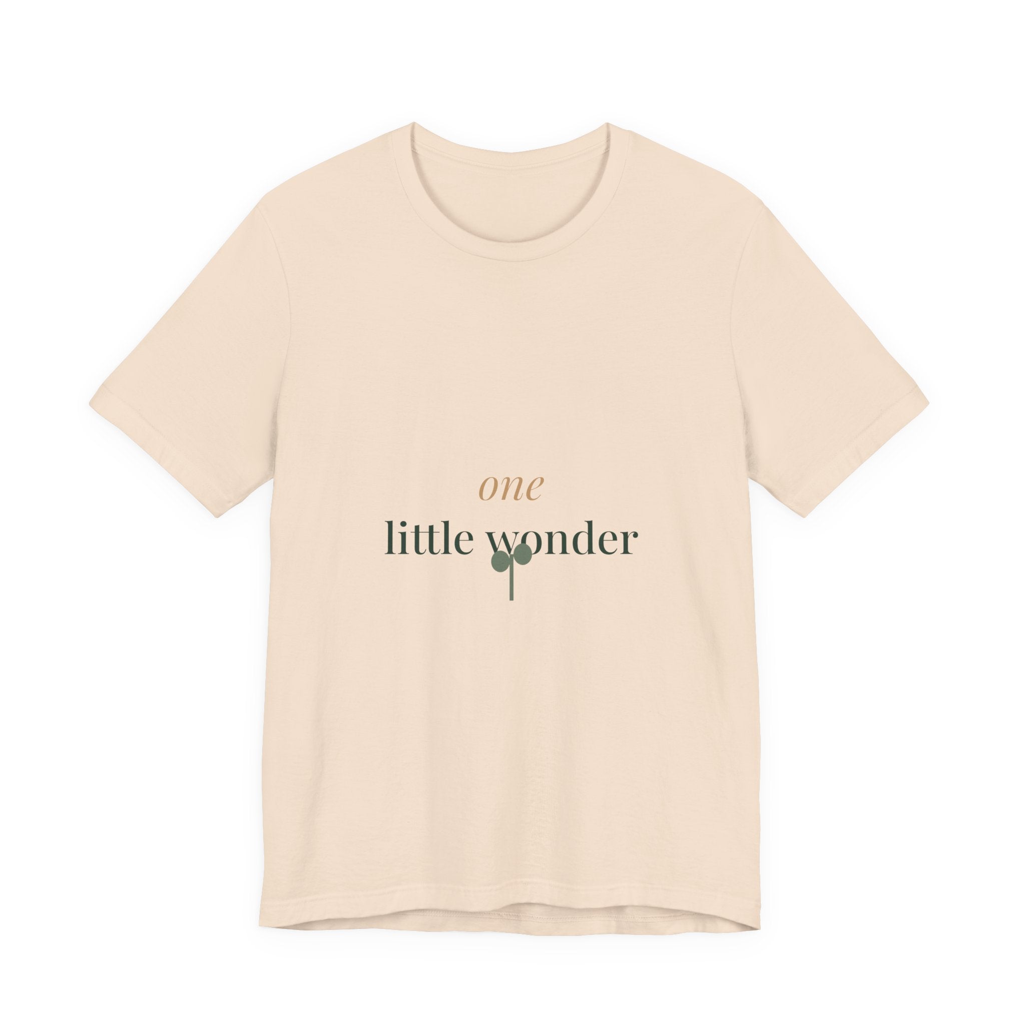 One little wonder soft cotton tee from the Nureli collection, view 4