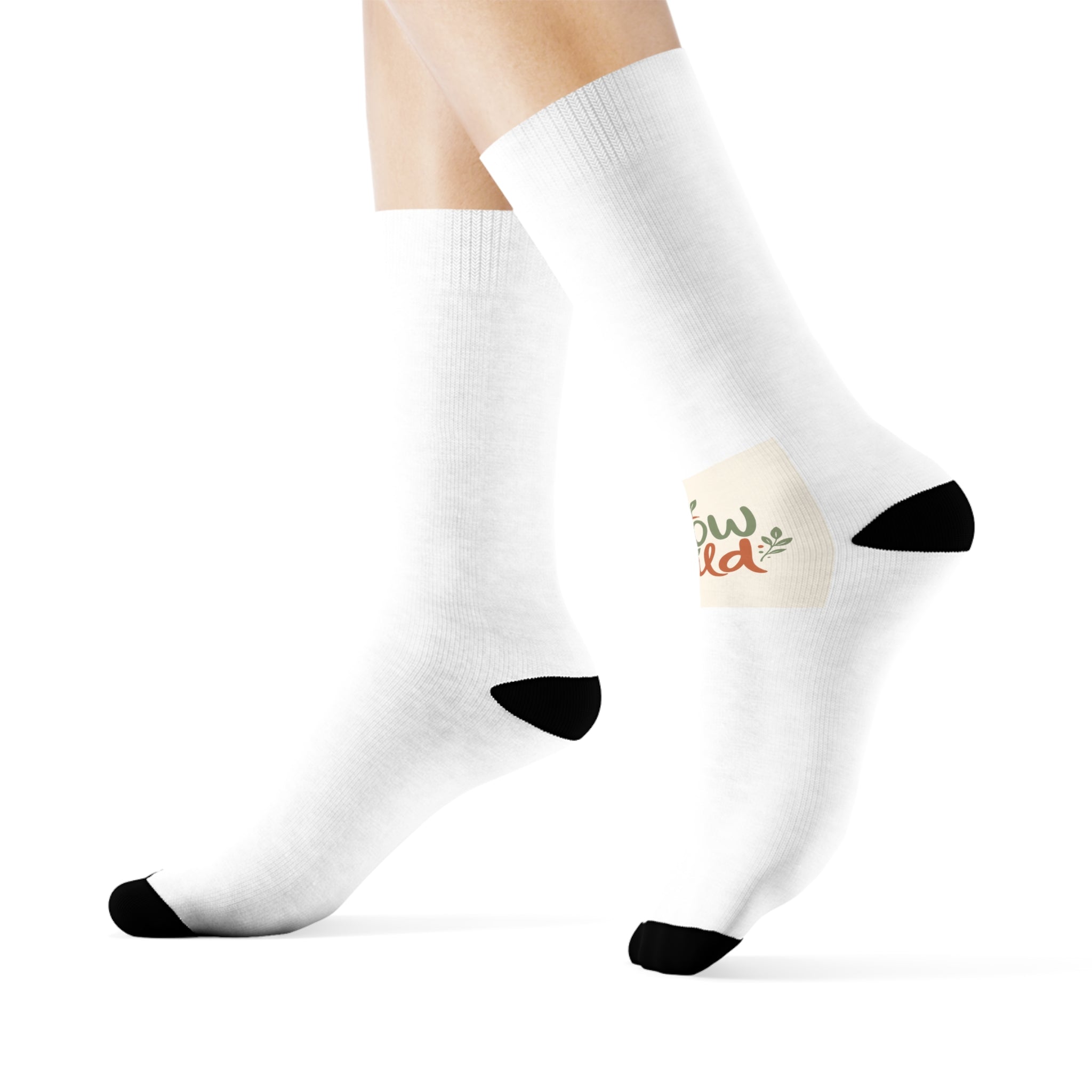 Grow Wild kids crew socks from the Nureli collection, view 11