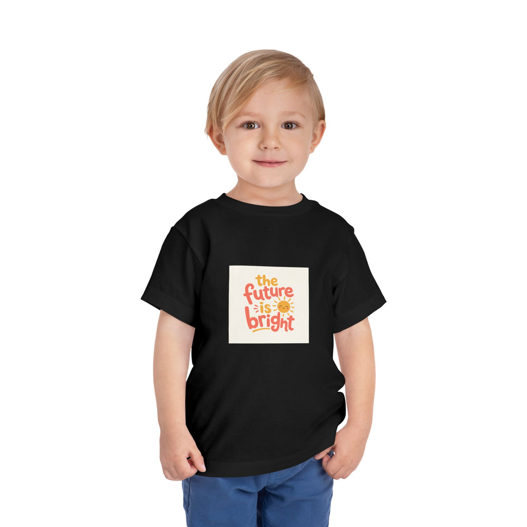 The Future Is Bright Toddler T-Shirt — Nureli Kids