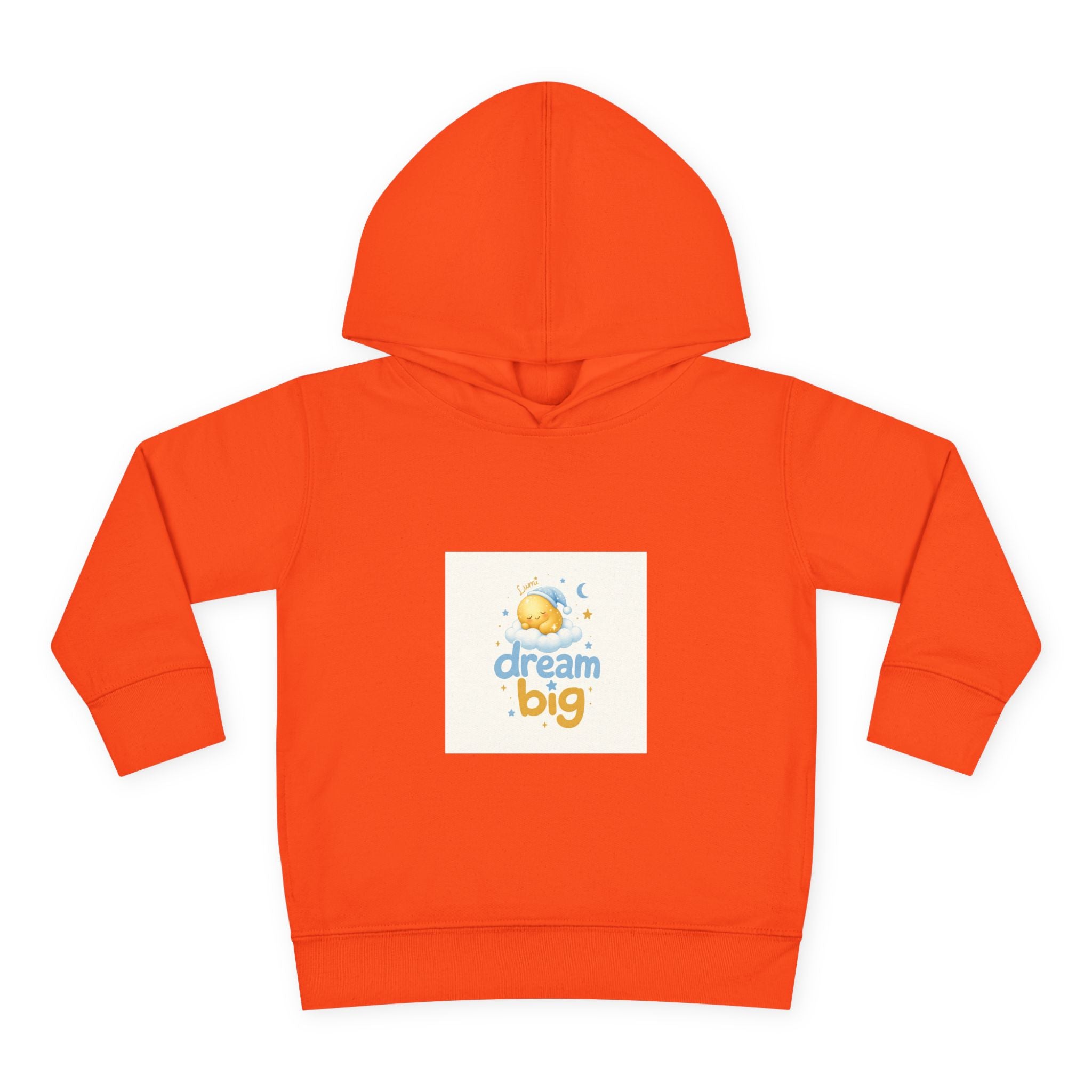 Dream Big soft toddler hoodie from the Nureli collection, view 2