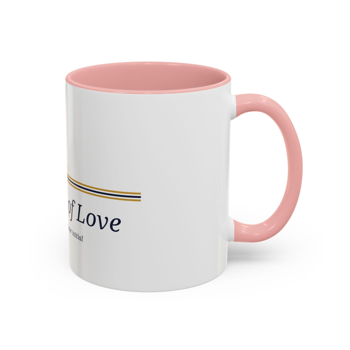Monogram Legacy Ring ceramic coffee mug from the Nureli collection, view 11