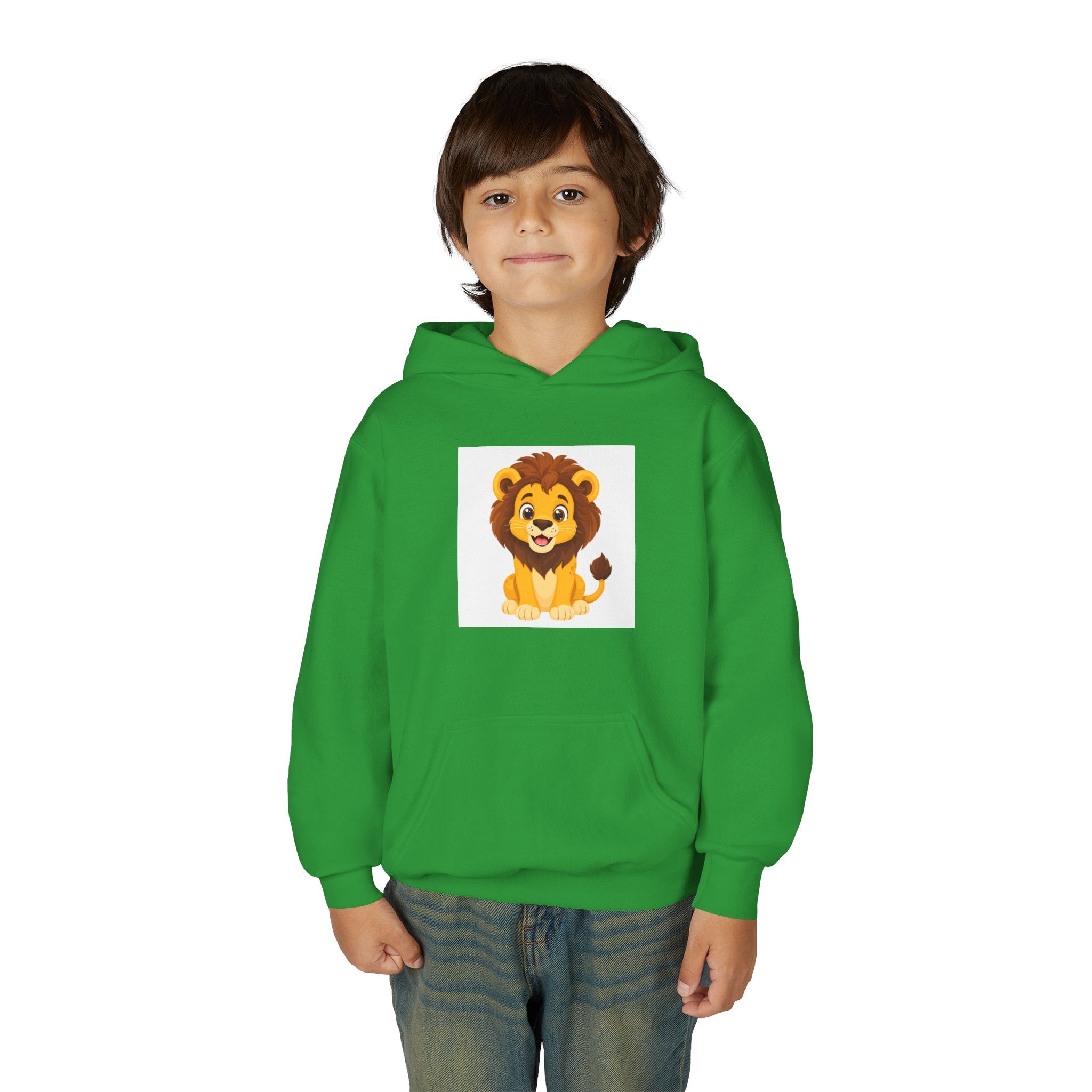 Brave Little Lion Kids Hoodie — Nureli Kids