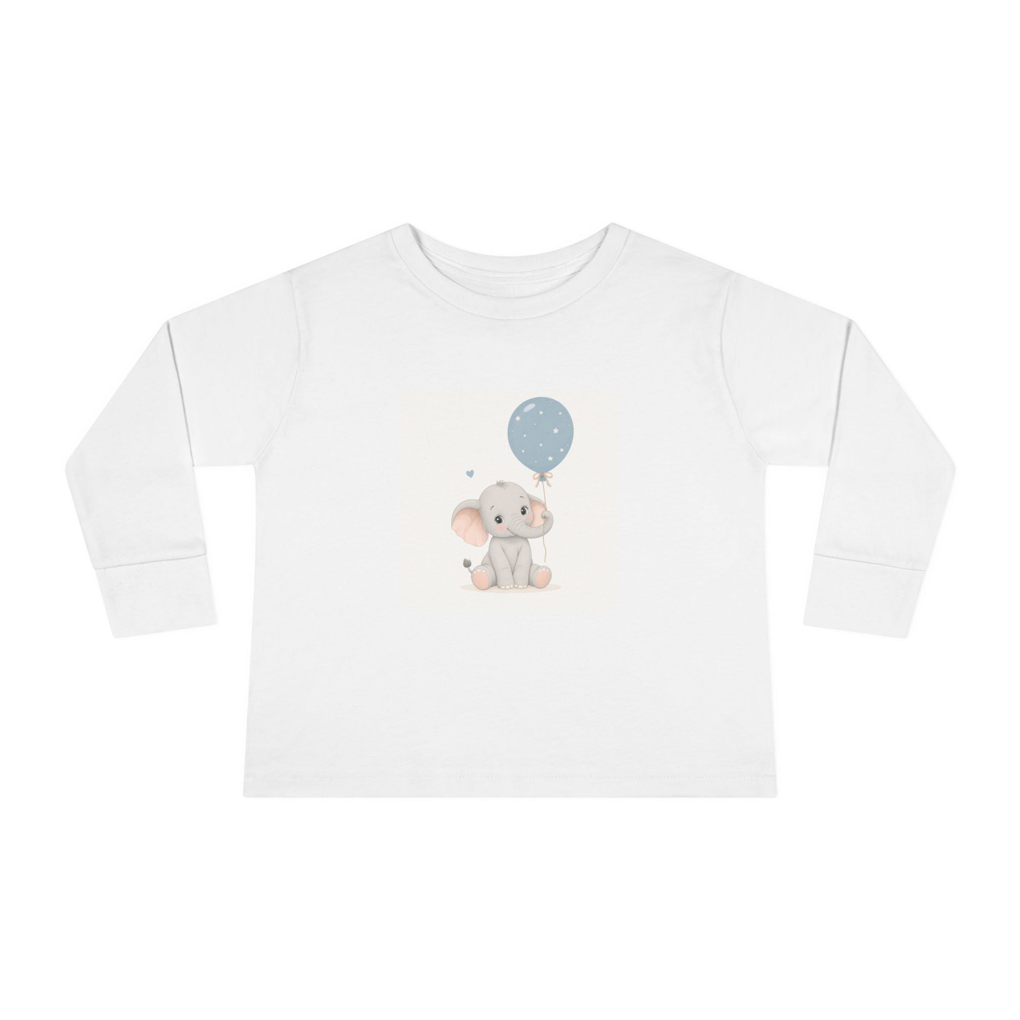 Little Elephant toddler long-sleeve t-shirt for kids by Nureli Kids