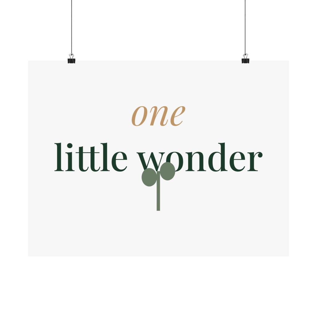 One little wonder Art Print