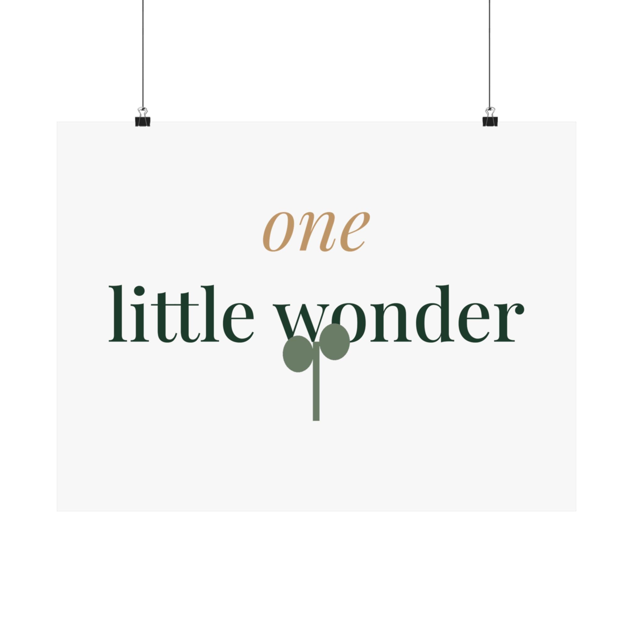One little wonder Art Print