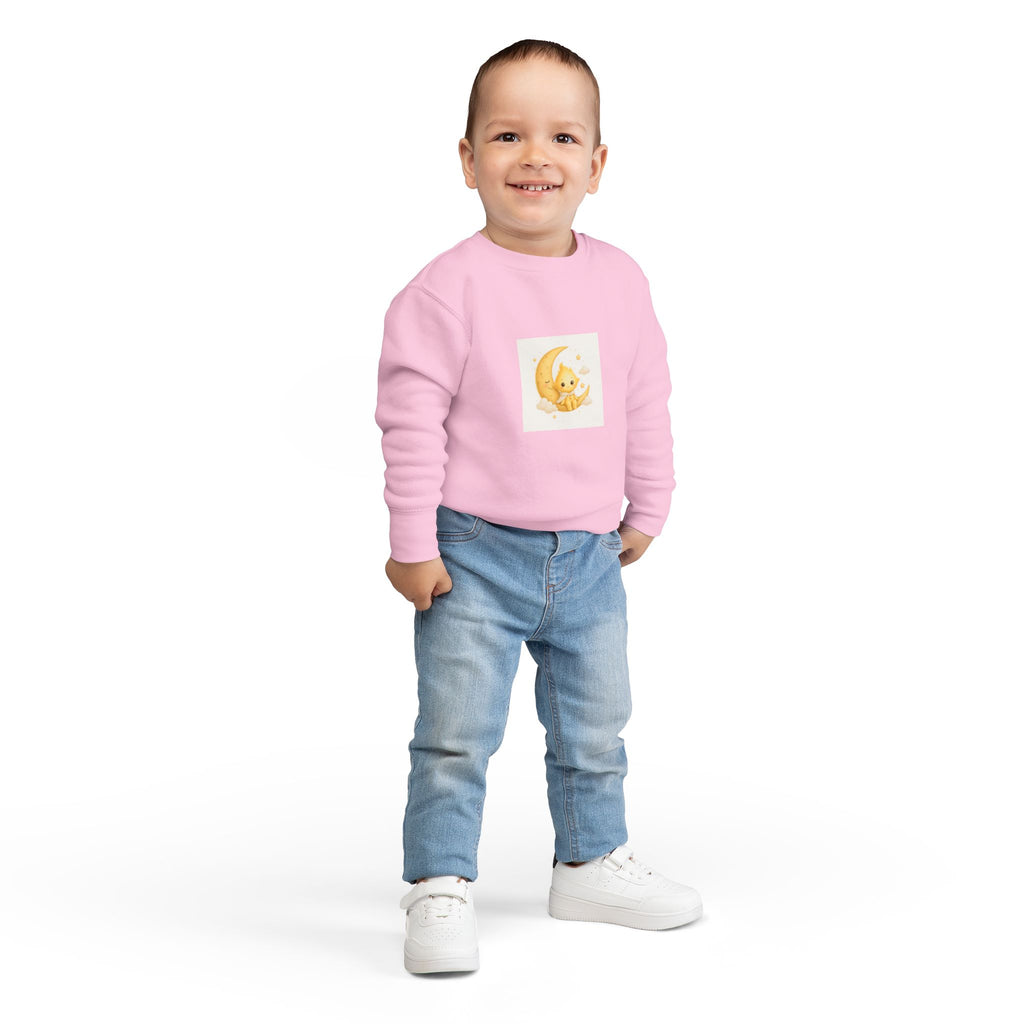 Lumi on the Moon Toddler Sweatshirt — Nureli Kids
