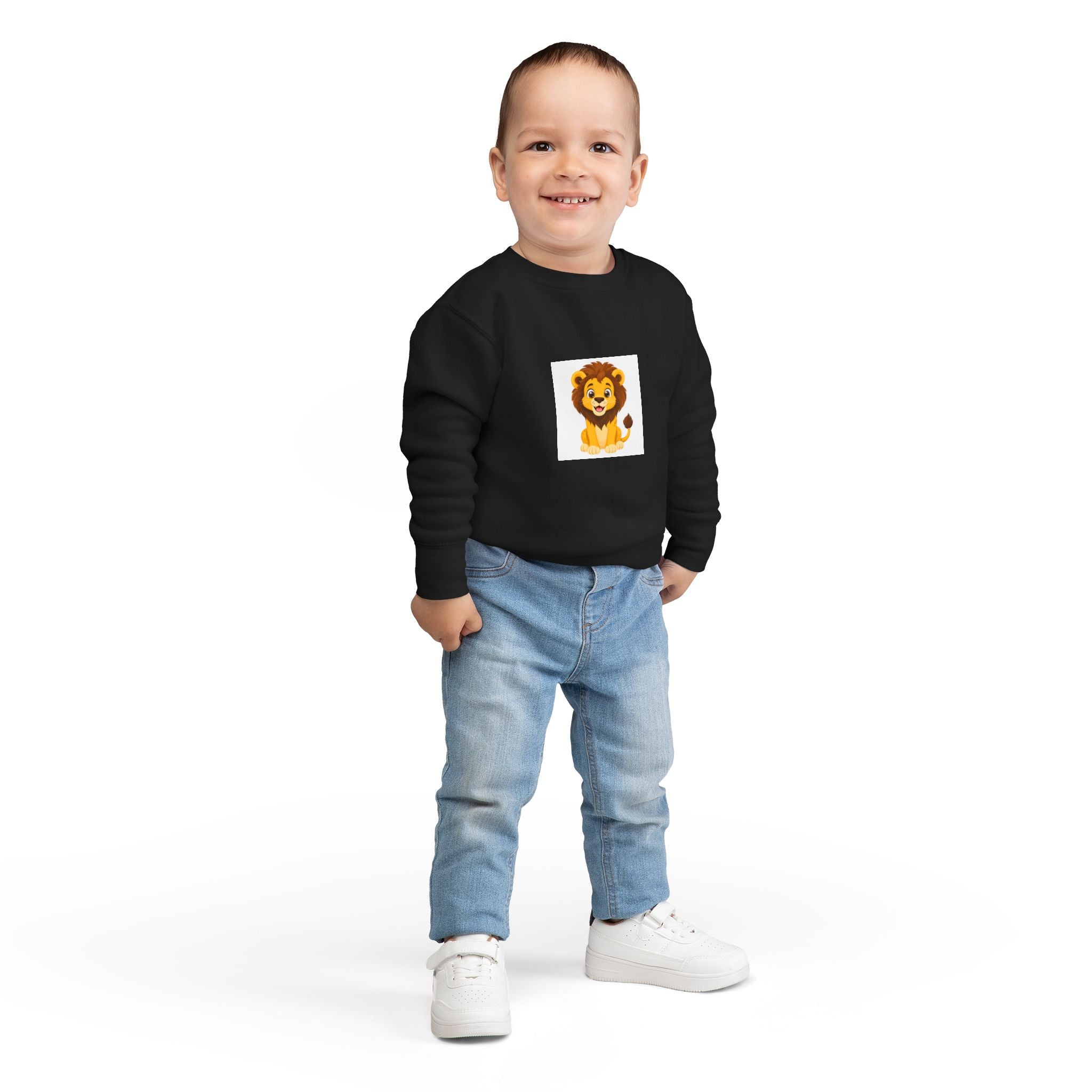 Brave Little Lion Toddler Sweatshirt — Nureli Kids