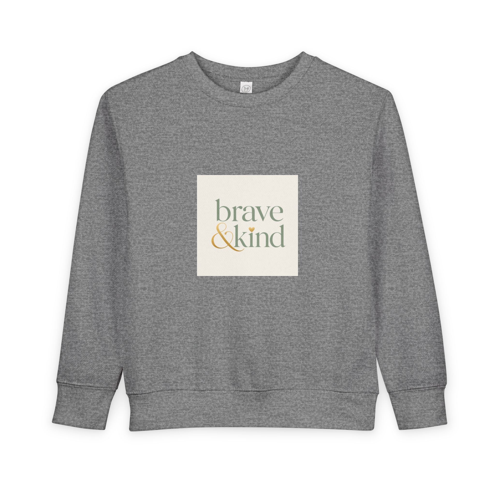 Brave And Kind soft toddler tee from the Nureli collection, view 3
