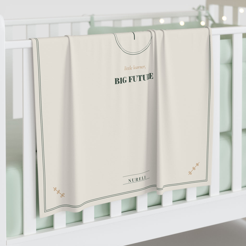 Little Learner, Big Future Swaddle Blanket