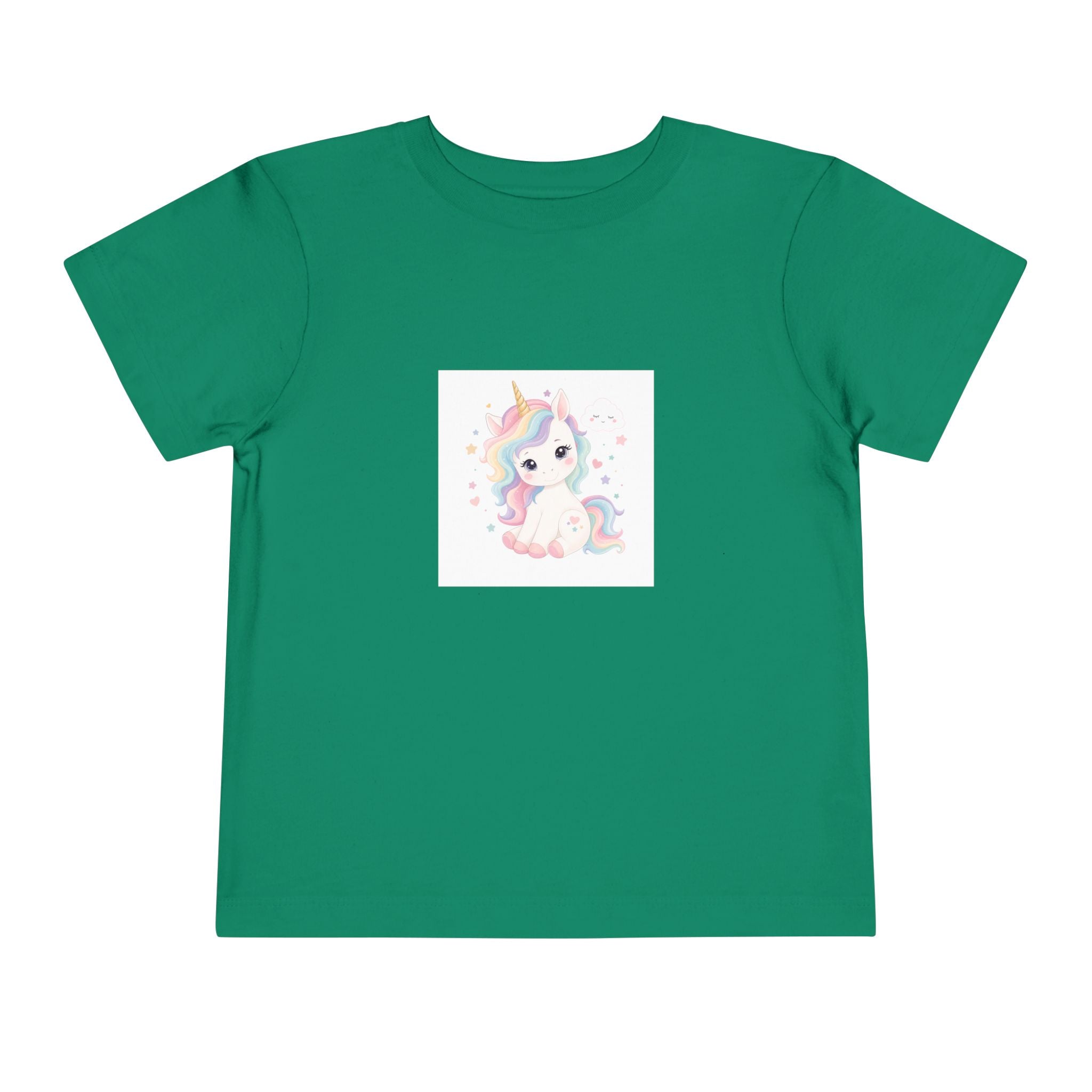 Dreamy Unicorn soft toddler tee from the Nureli collection, view 9