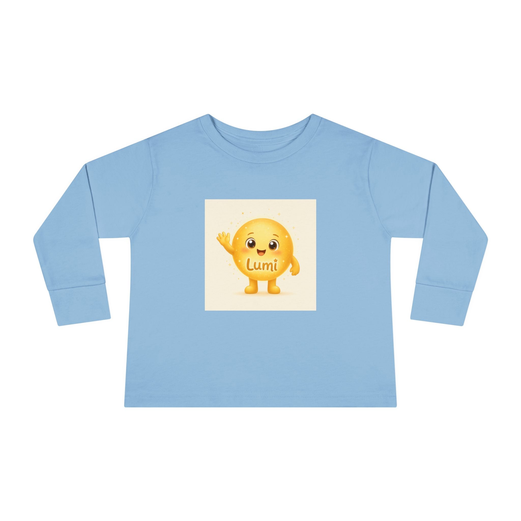 Lumi Waving kids long-sleeve tee from the Nureli collection, view 3