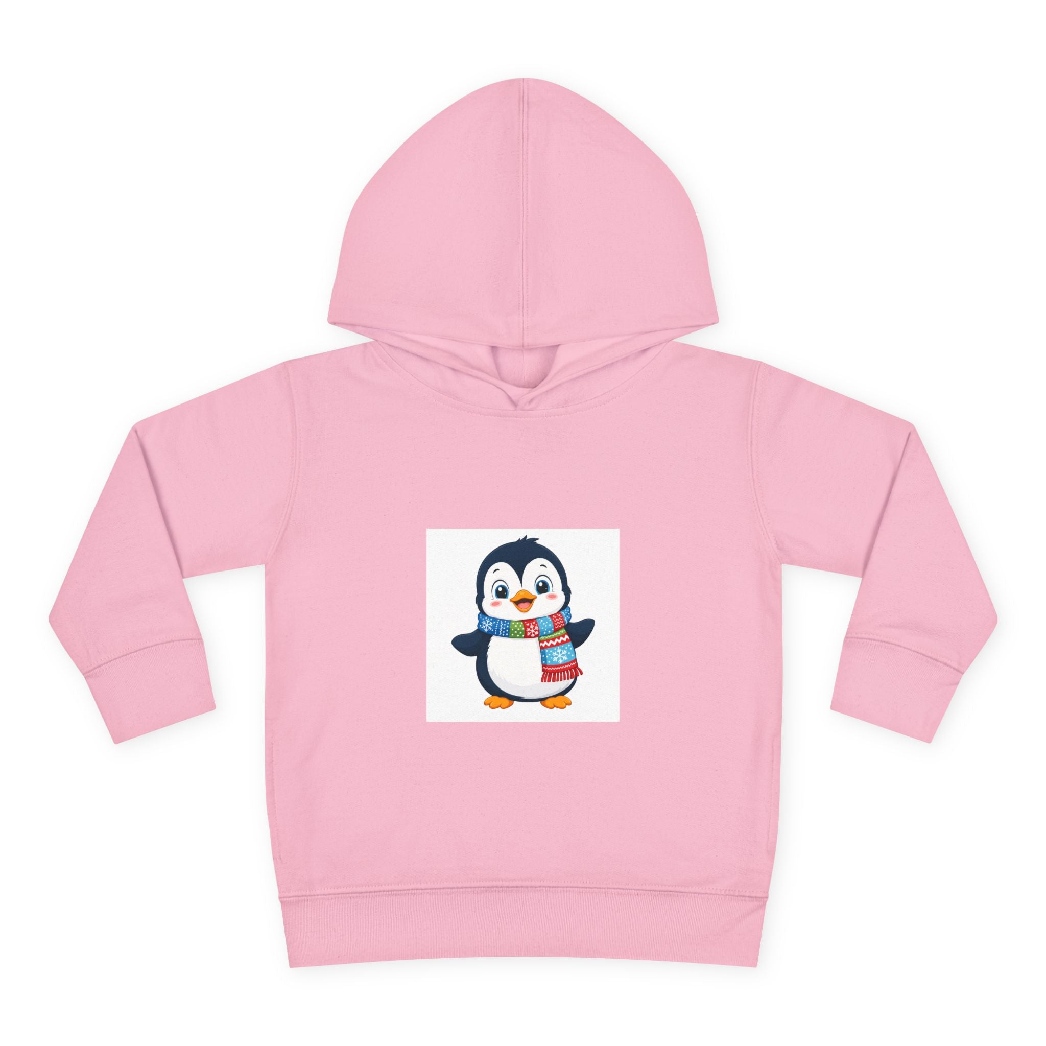 Waddle Penguin soft toddler hoodie from the Nureli collection, view 12