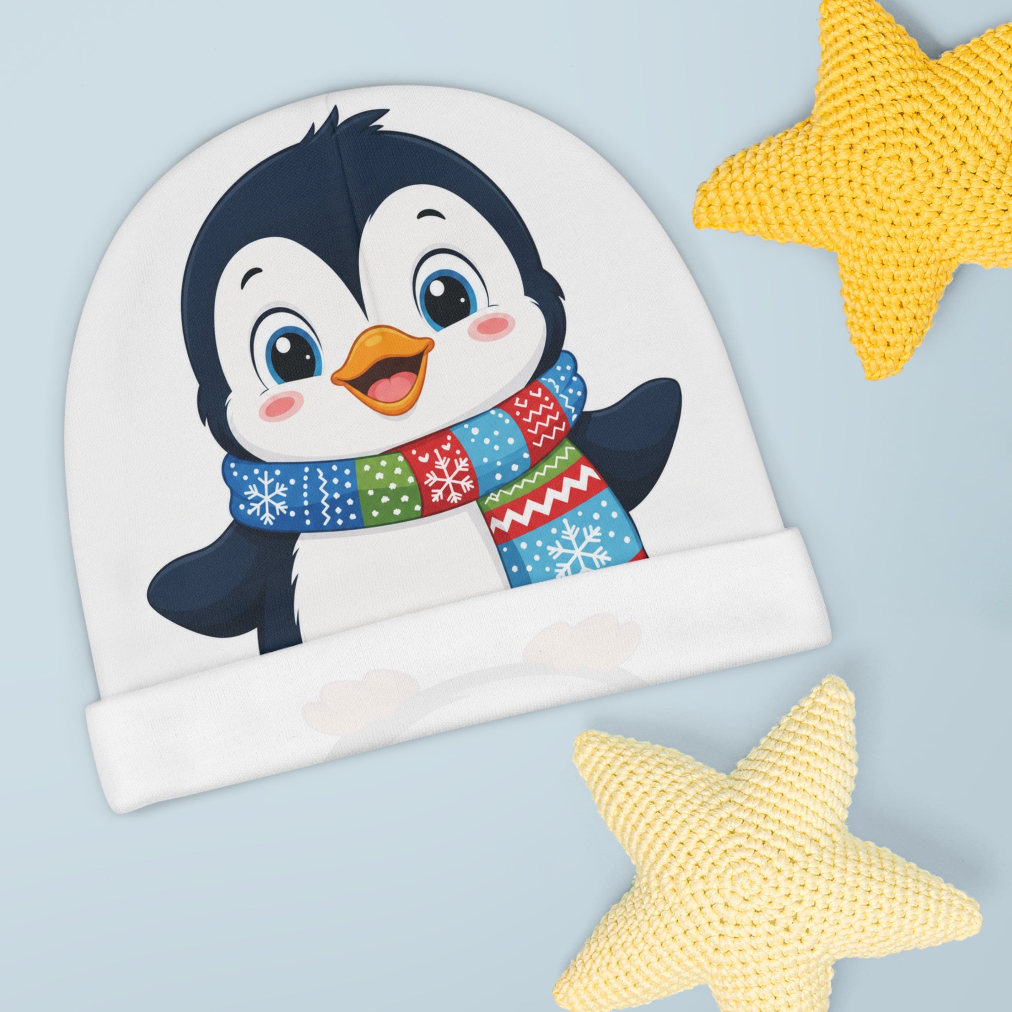 Waddle Penguin Baby Beanie — Nureli Kids