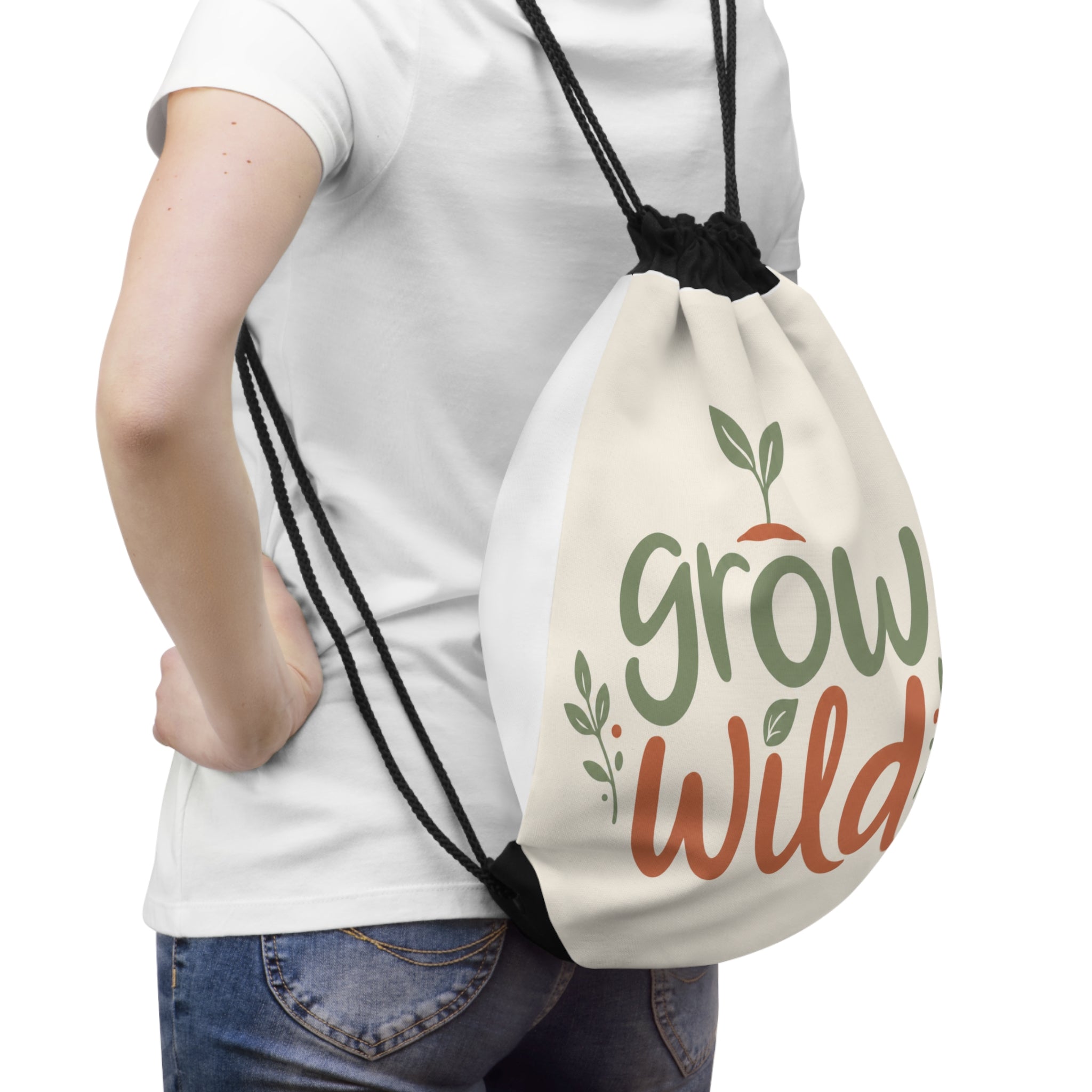 Grow Wild Kids Drawstring Bag - Nureli Kids