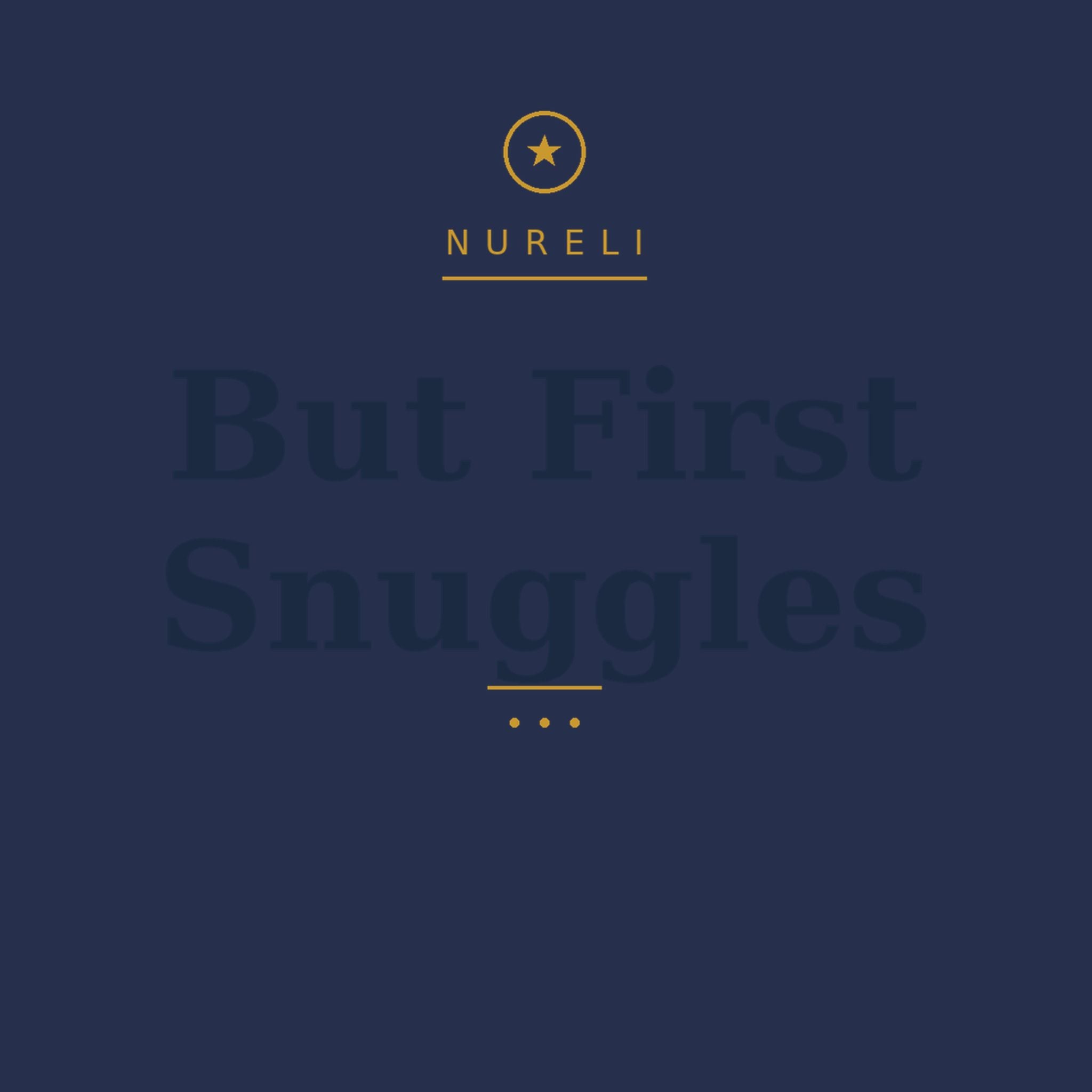 20oz Insulated Tumbler - "But First Snuggles" Travel Mug