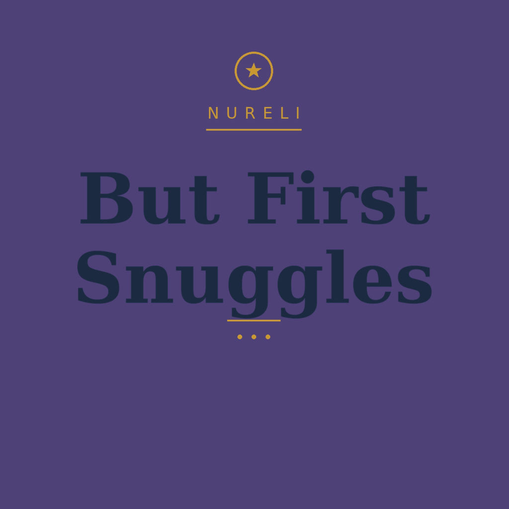 20oz Insulated Tumbler - "But First Snuggles" Travel Mug