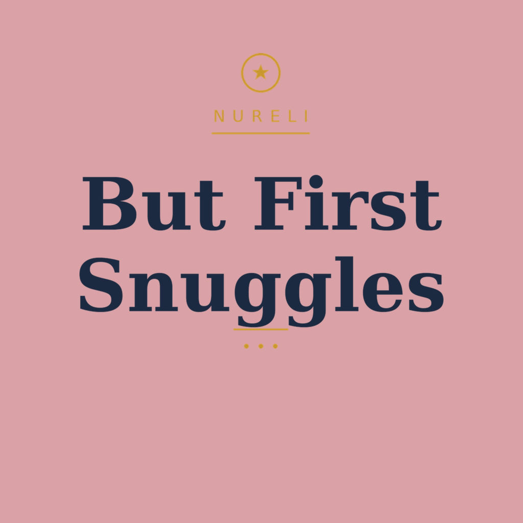 20oz Insulated Tumbler - "But First Snuggles" Travel Mug