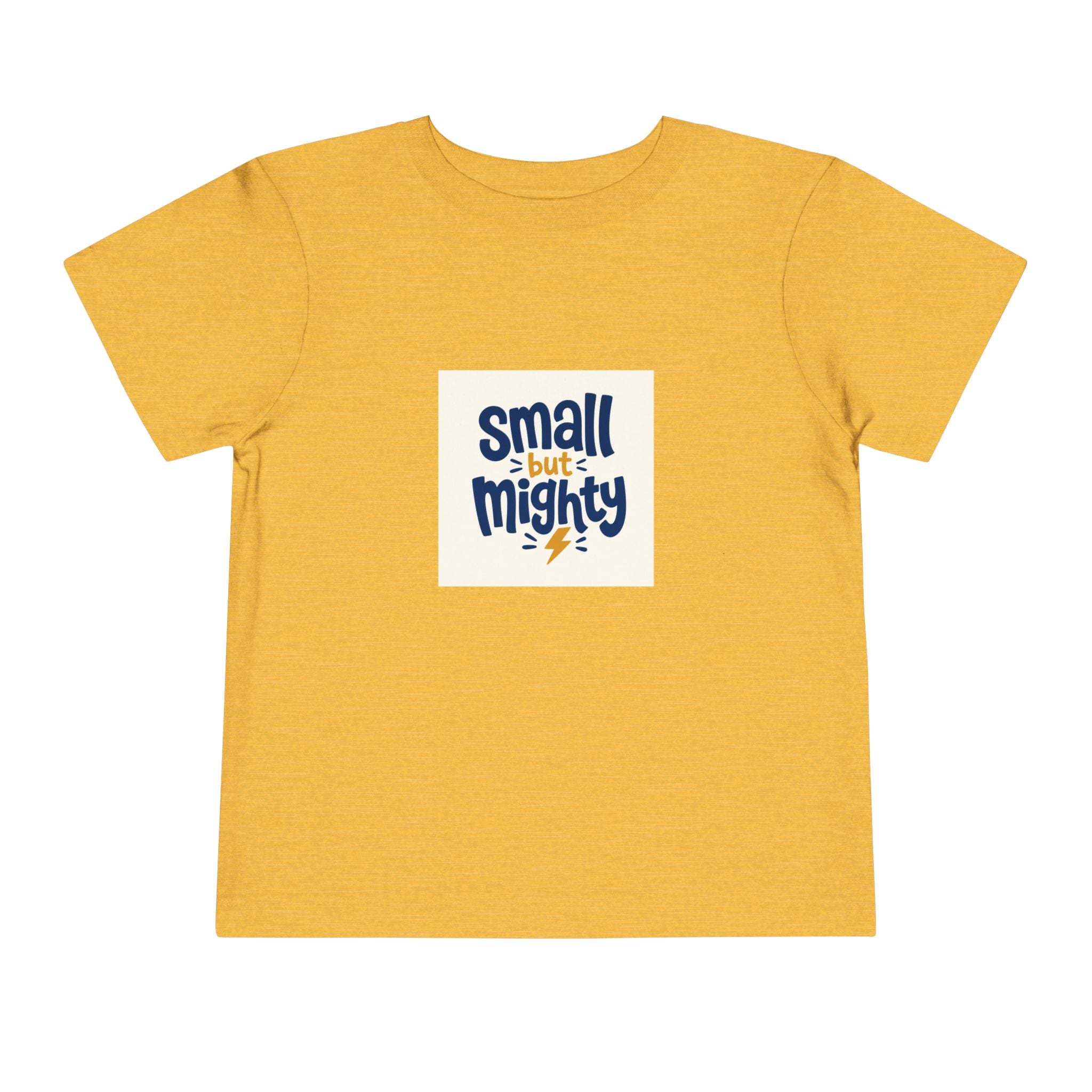 Small But Mighty Toddler T-Shirt from the Nureli collection, view 8
