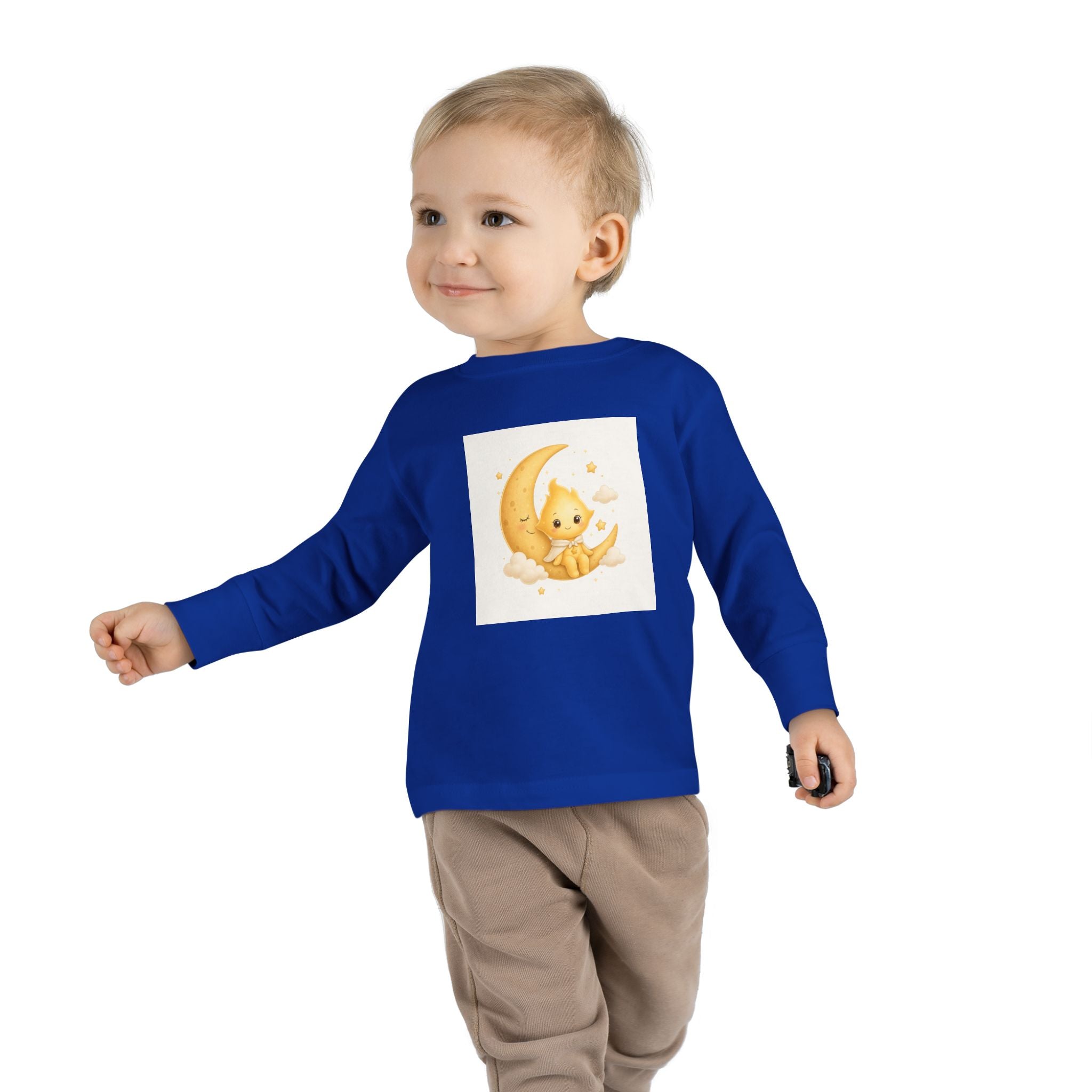 Lumi on the Moon Toddler Long-Sleeve Tee — Nureli Kids