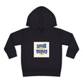 Small But Mighty Toddler Hoodie from the Nureli collection, view 9