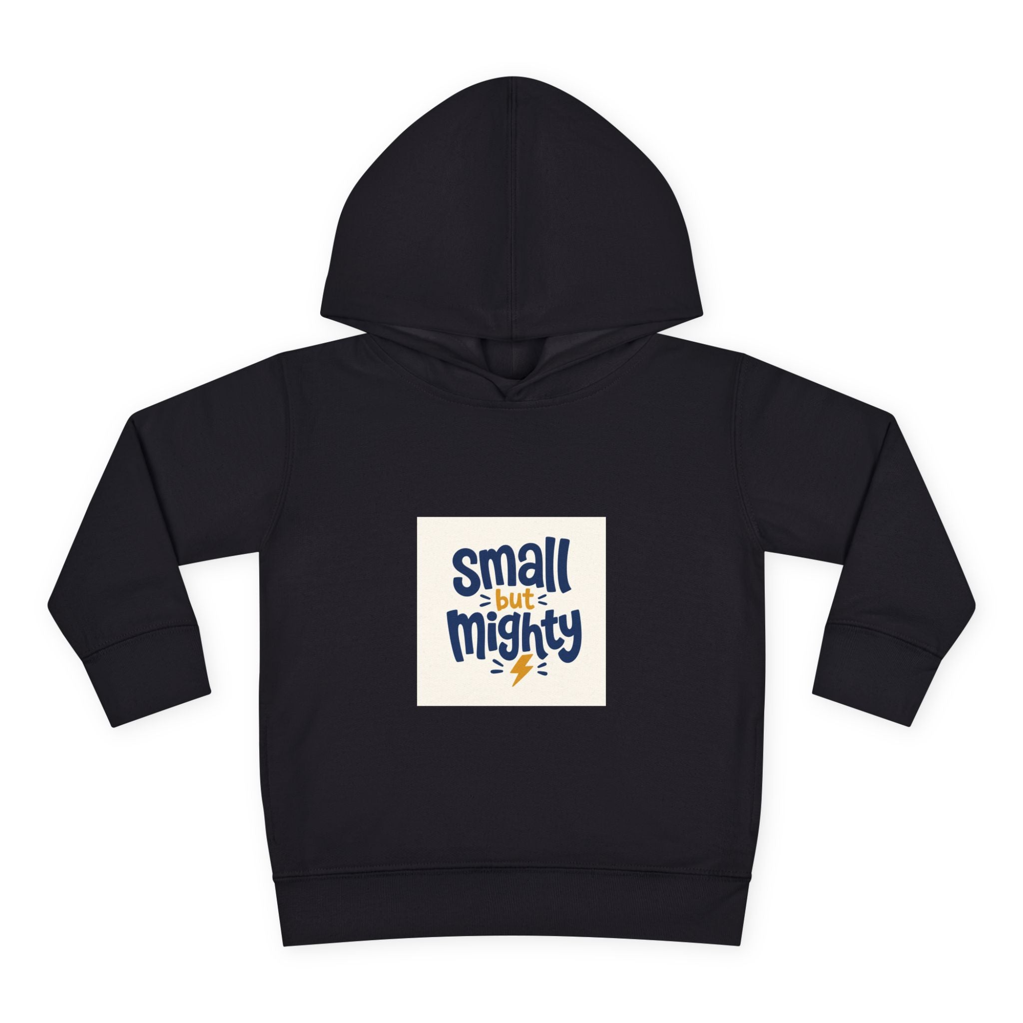 Small But Mighty Toddler Hoodie from the Nureli collection, view 9