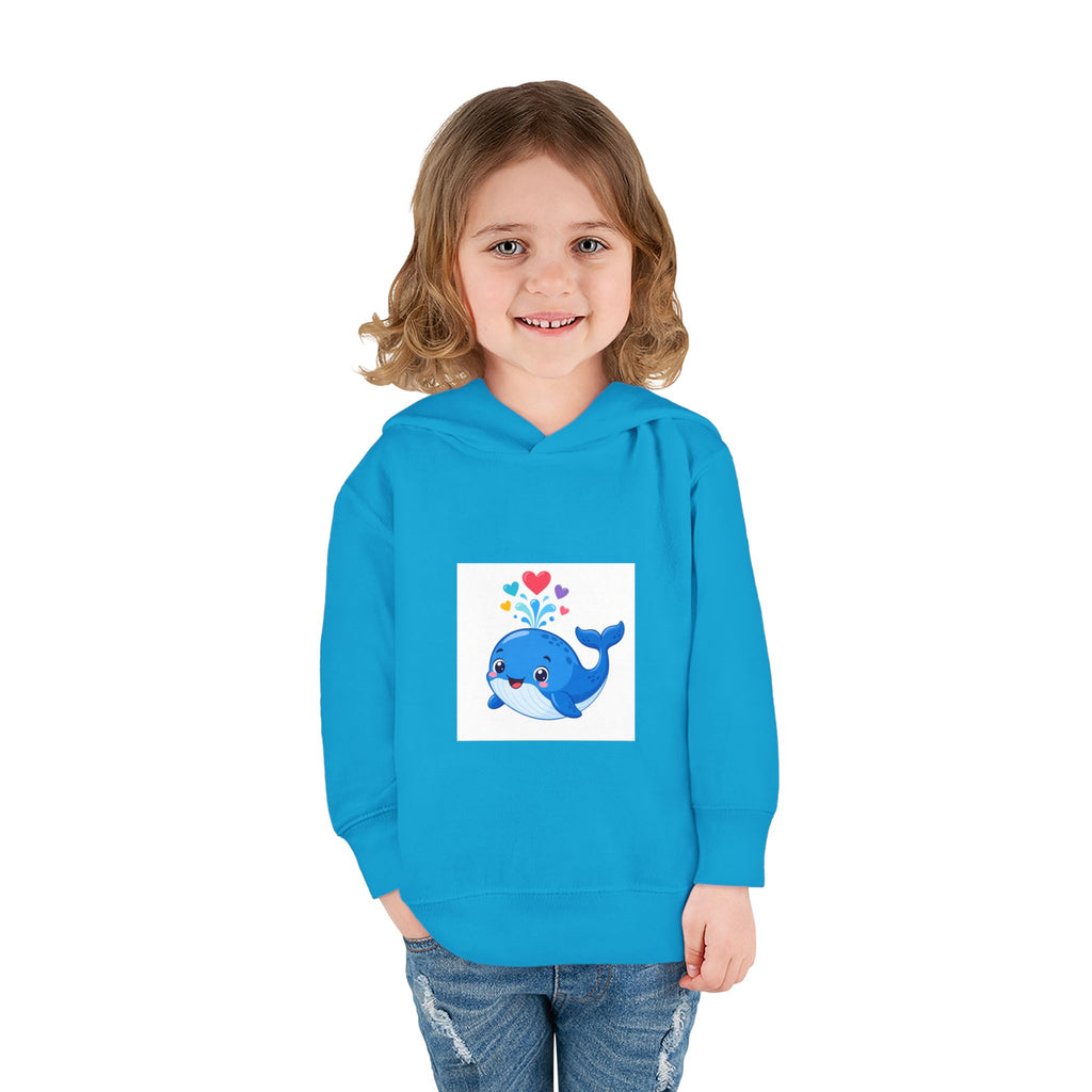 Happy Whale Toddler Hoodie — Nureli Kids