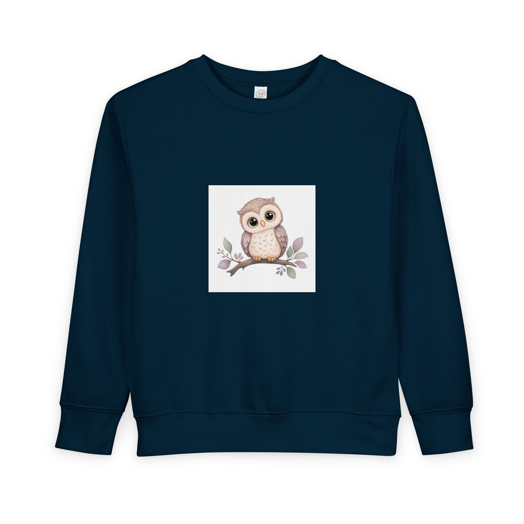 Wise Little Owl soft toddler tee from the Nureli collection, view 6