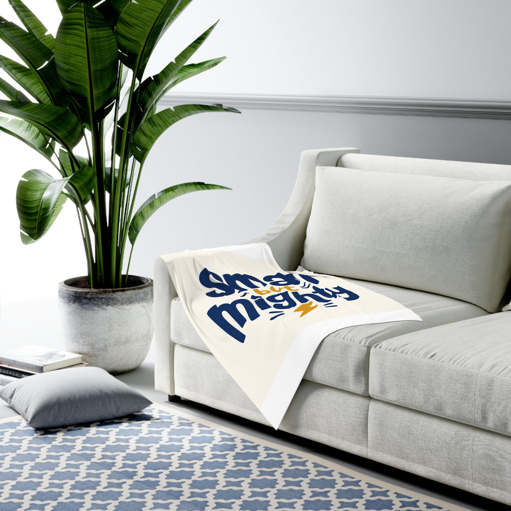 Small But Mighty Baby Swaddle Blanket from the Nureli collection, view 4