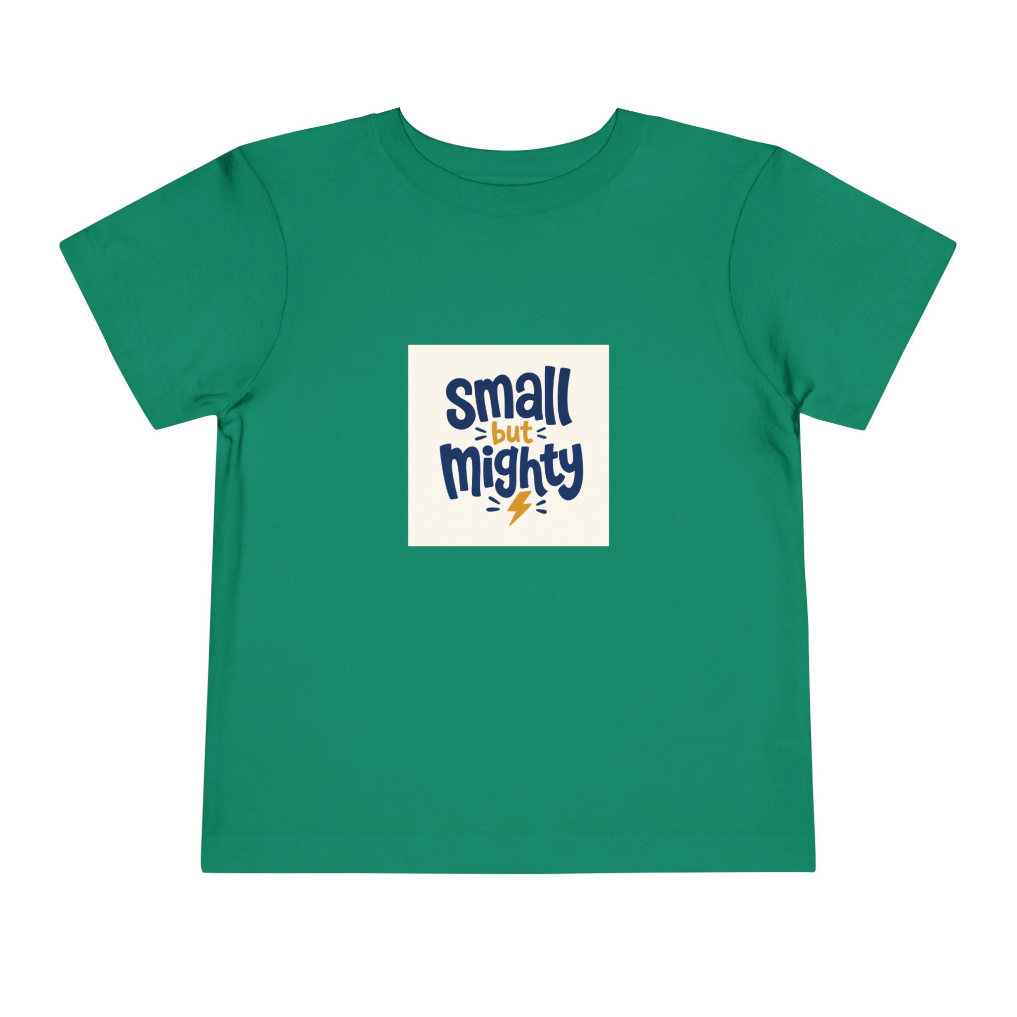Small But Mighty Toddler T-Shirt from the Nureli collection, view 9