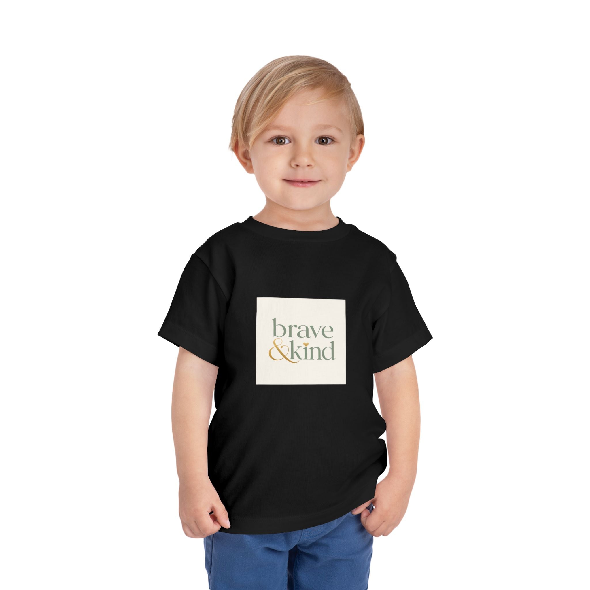 Brave And Kind Toddler T-Shirt - Nureli Kids