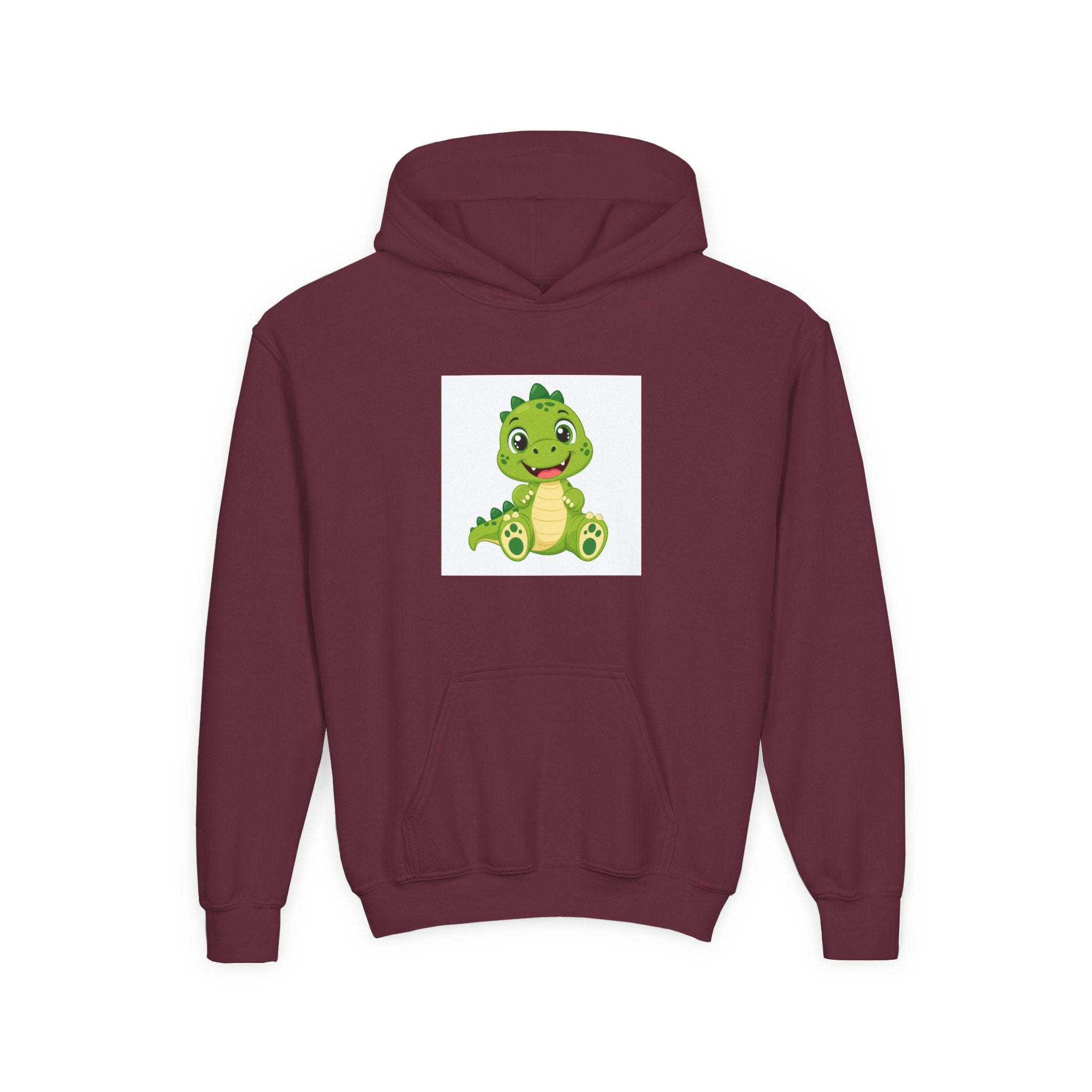 Dino soft toddler hoodie from the Nureli collection, view 6
