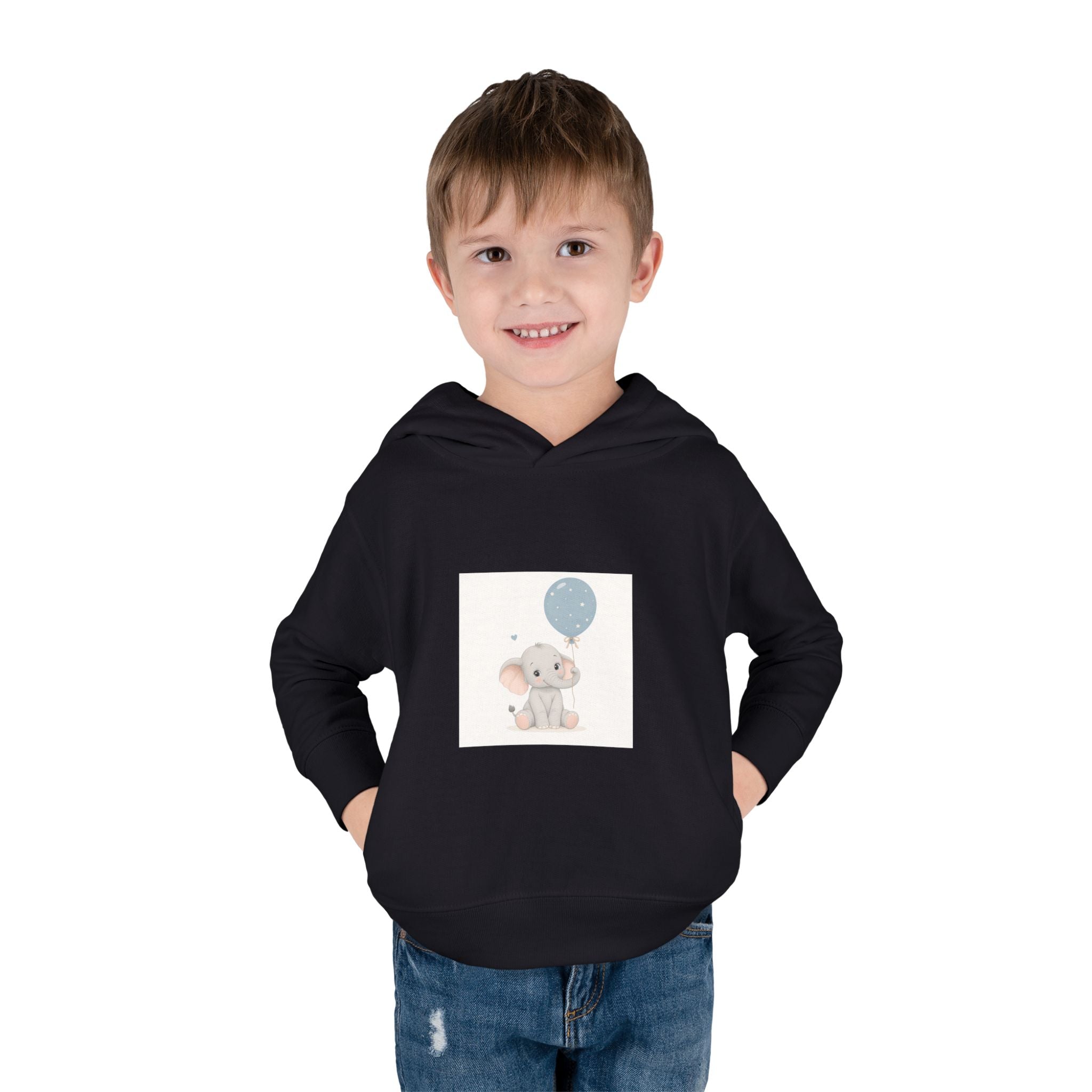 Little Elephant Toddler Hoodie — Nureli Kids