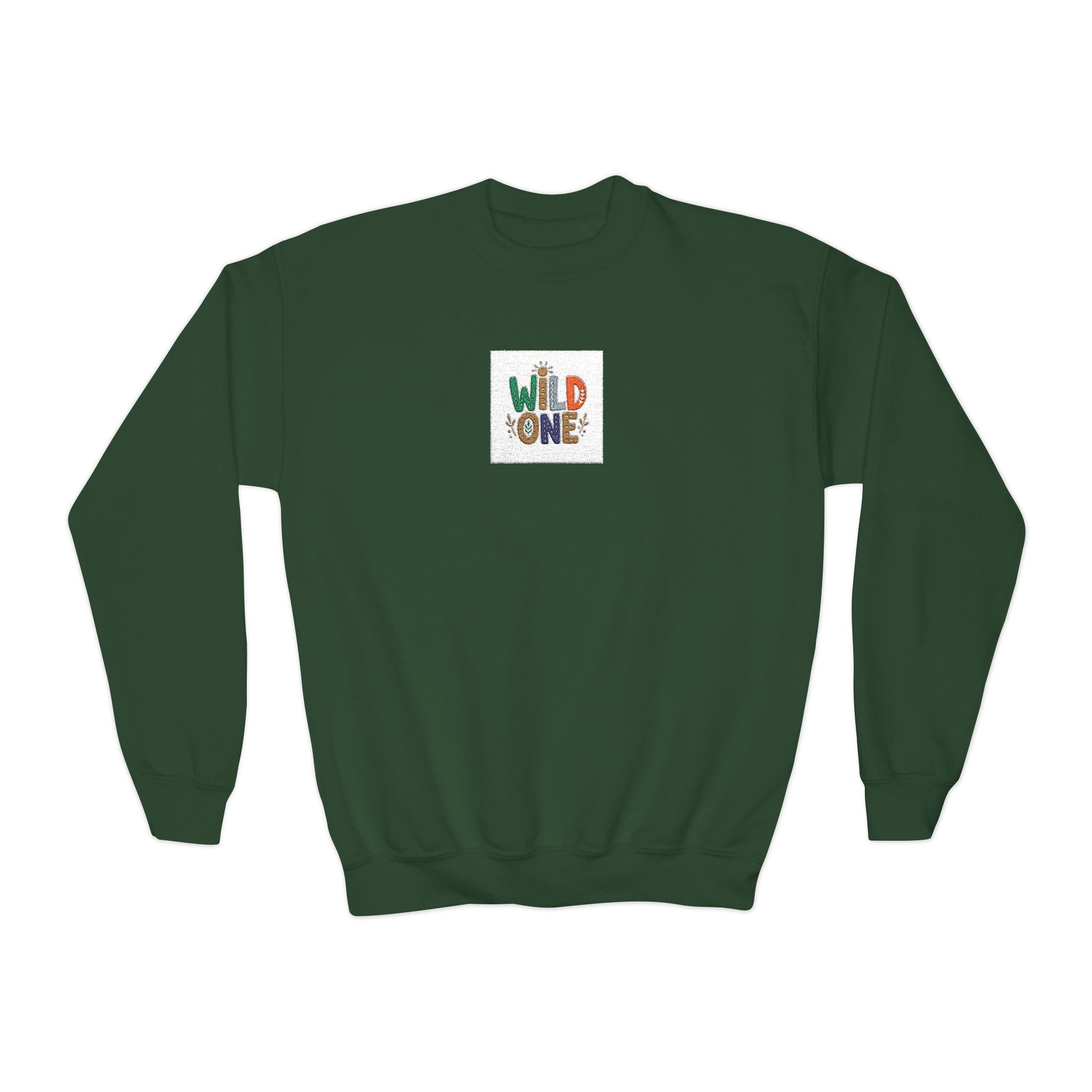 Wild One kids crew sweatshirt from the Nureli collection, view 5