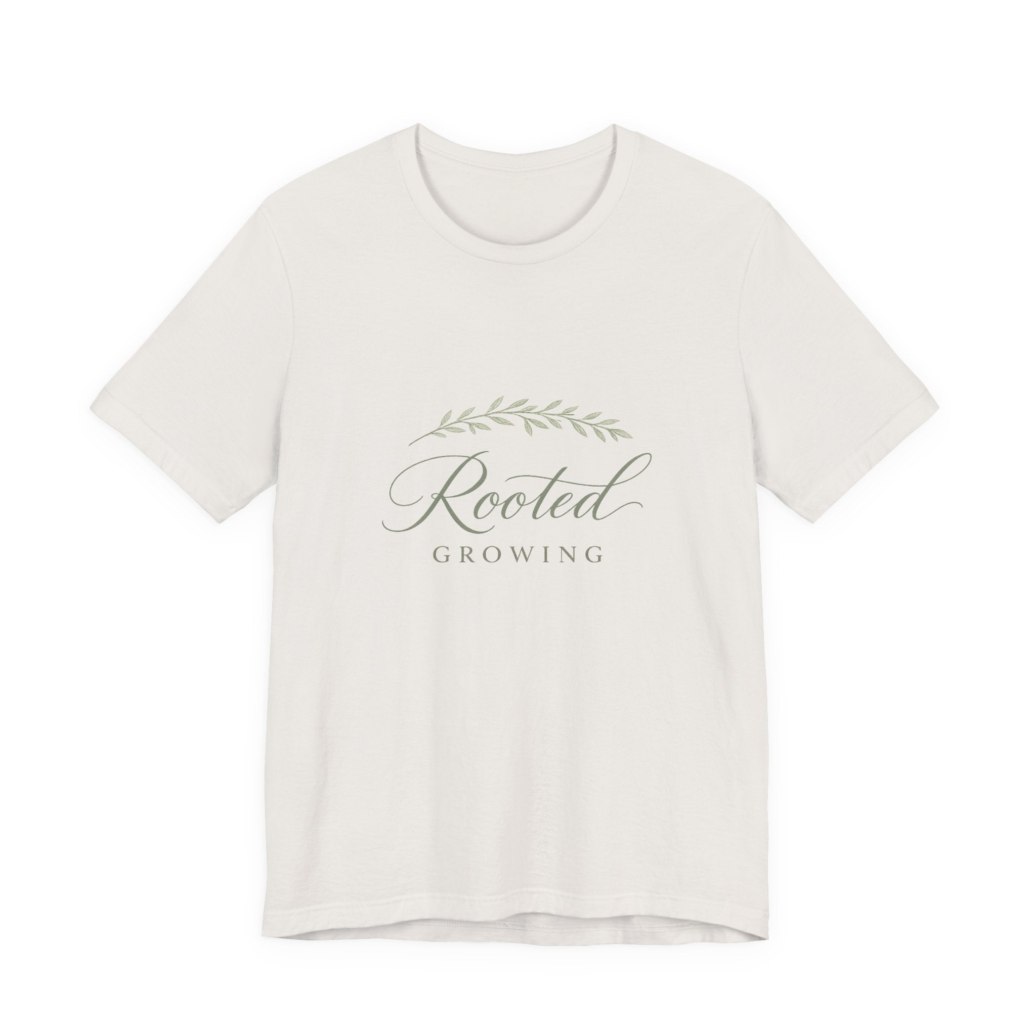 Rooted & Growing soft cotton tee from the Nureli collection, view 5