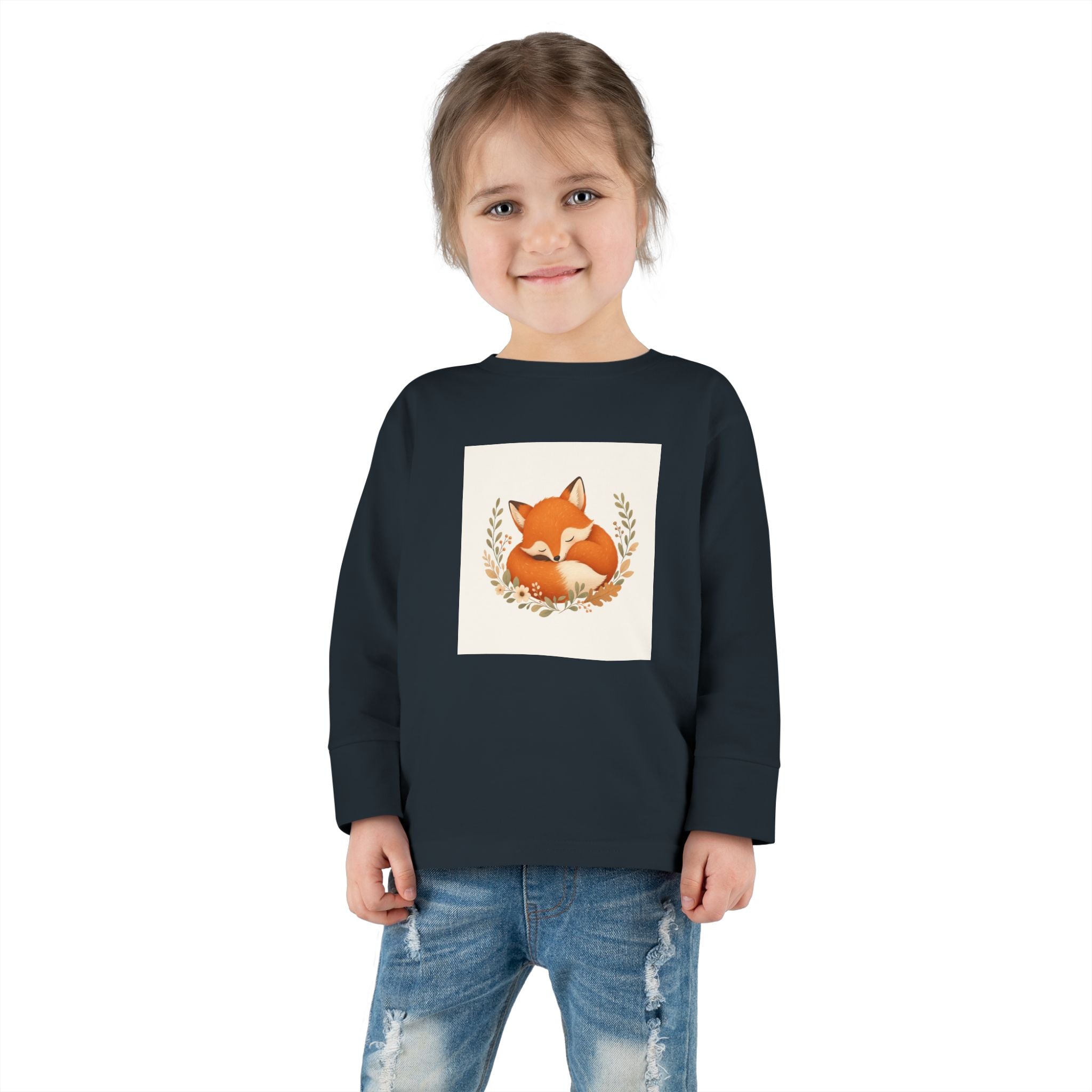 Clever Fox Toddler Long-Sleeve Tee — Nureli Kids