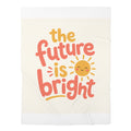 The Future Is Bright Baby Swaddle Blanket — Nureli Kids