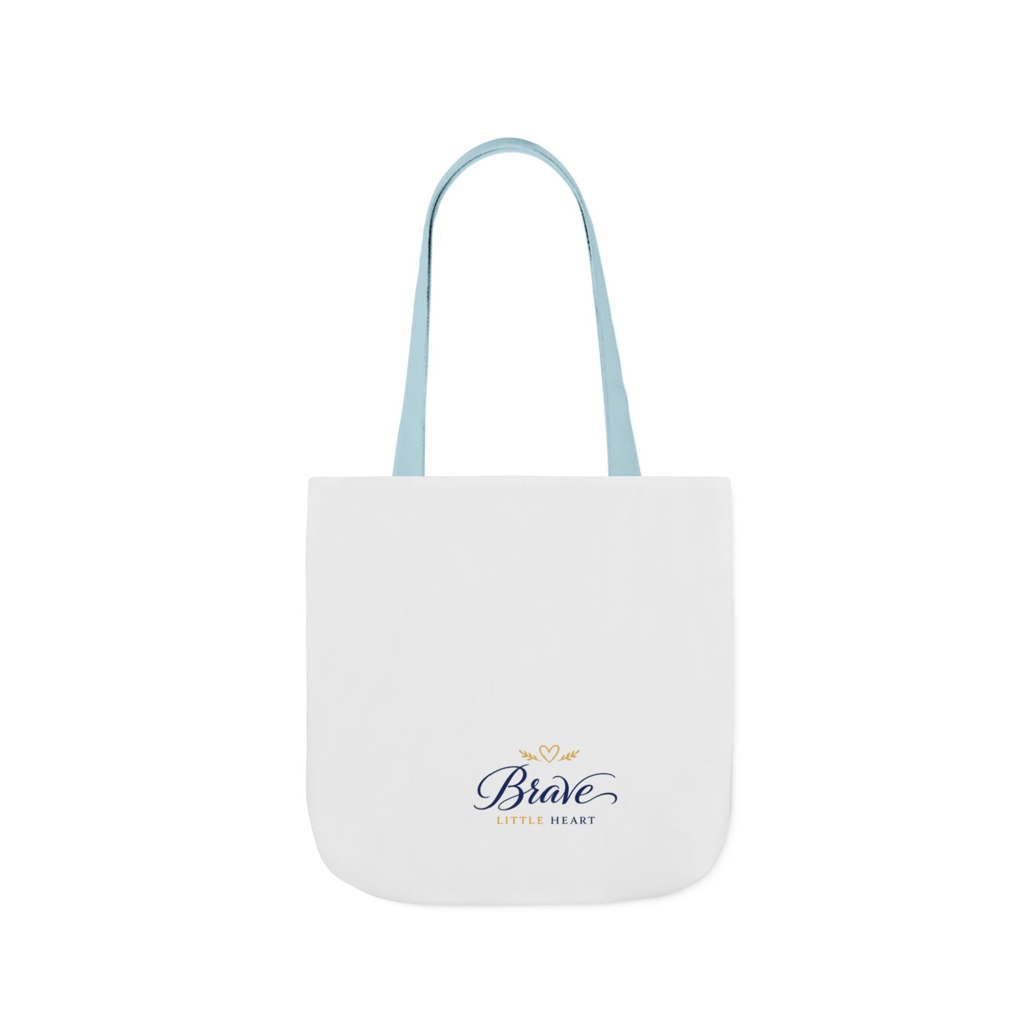 Brave Little Heart canvas tote bag from the Nureli collection, view 8
