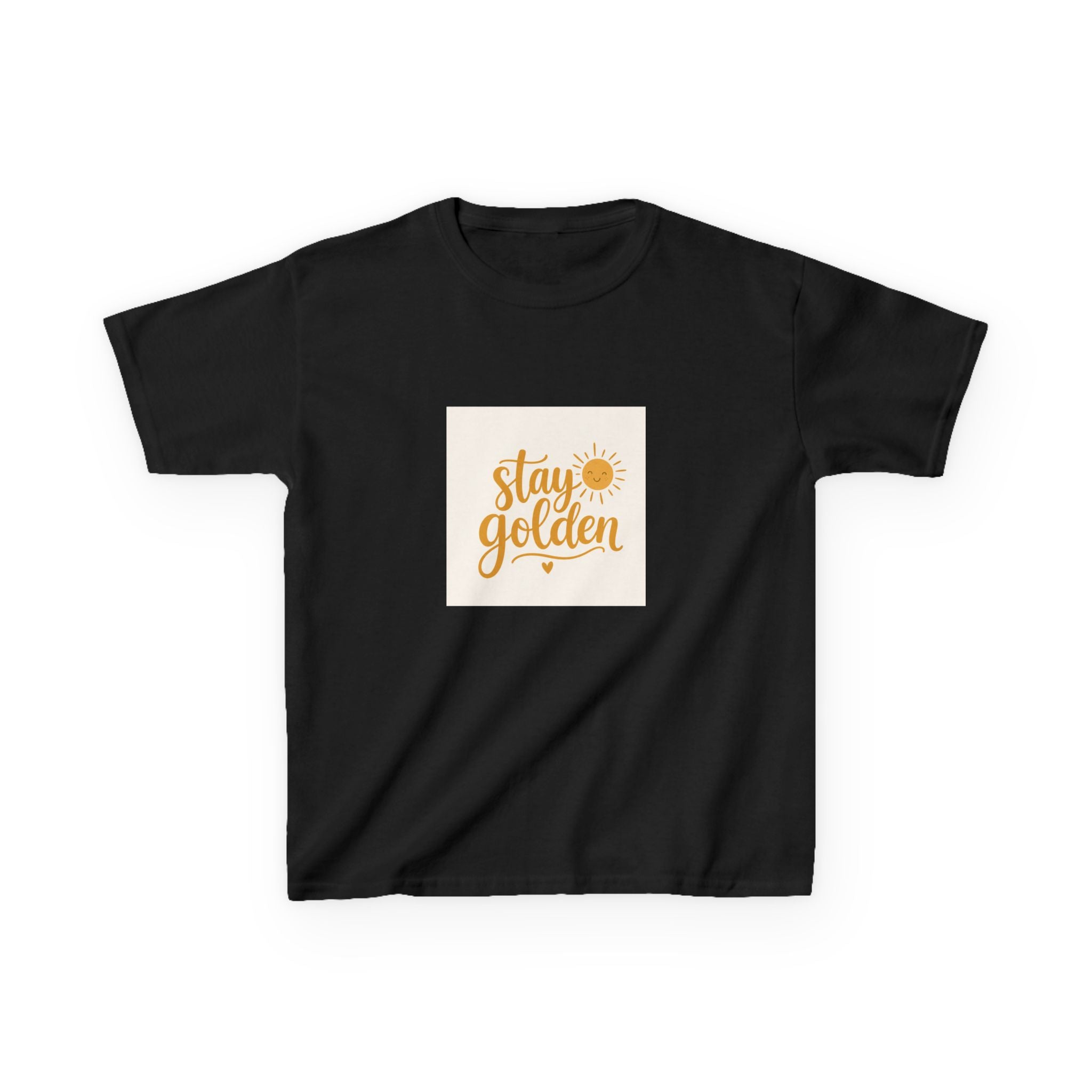 Stay Golden soft kids tee from the Nureli collection, view 3