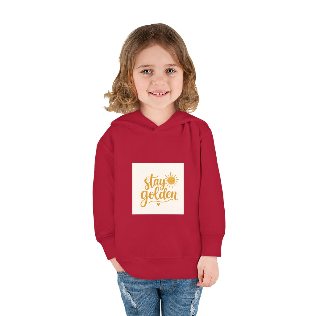 Stay Golden Toddler Hoodie - Nureli Kids
