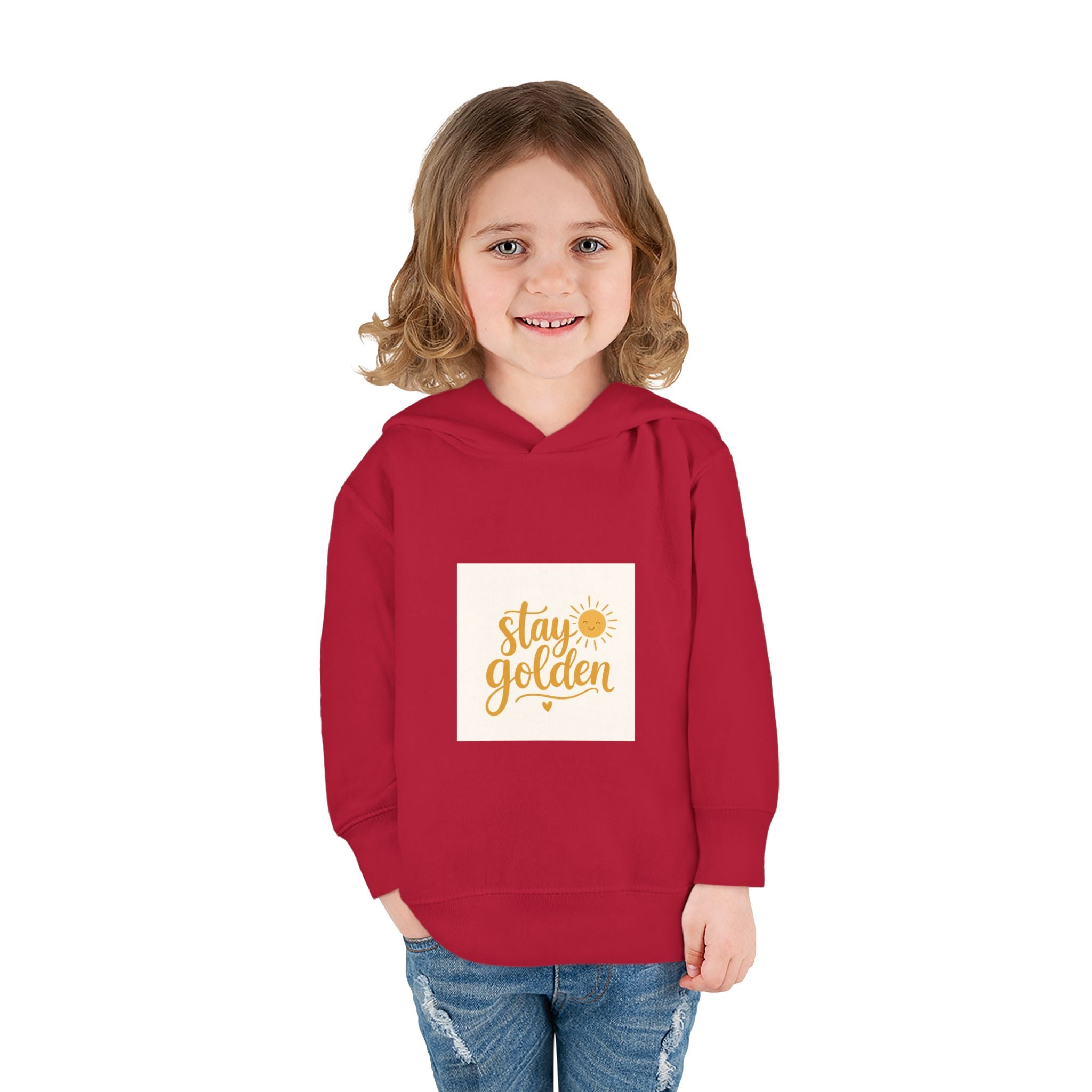 Stay Golden Toddler Hoodie - Nureli Kids