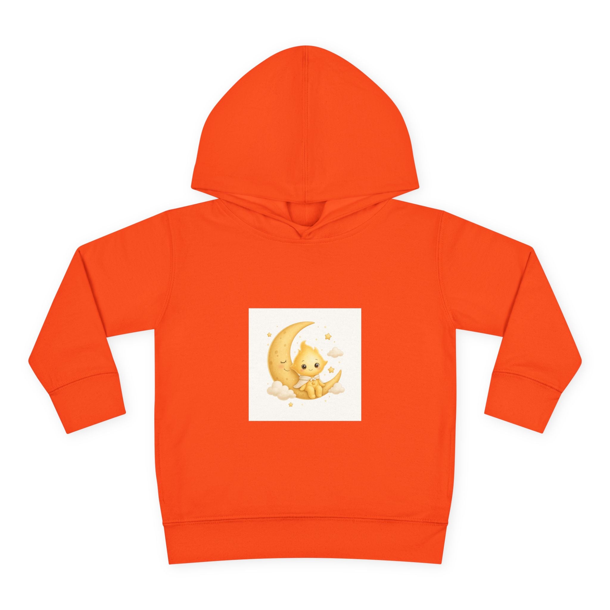 Lumi on the Moon soft toddler hoodie from the Nureli collection, view 2