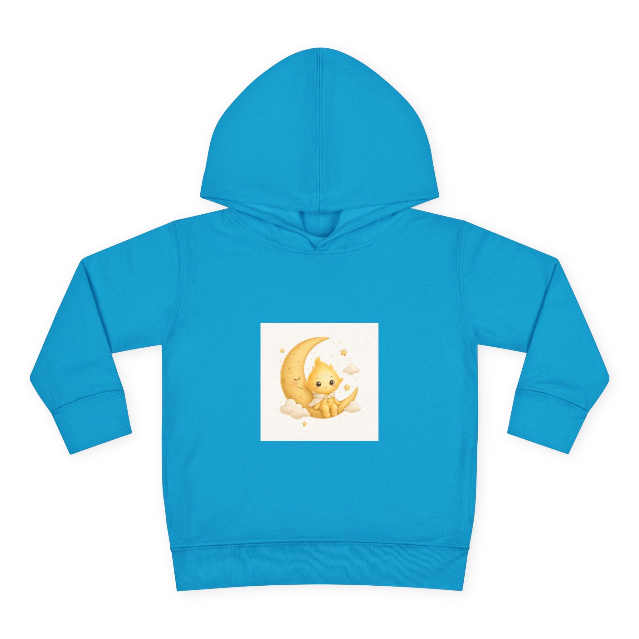 Lumi on the Moon soft toddler hoodie from the Nureli collection, view 6
