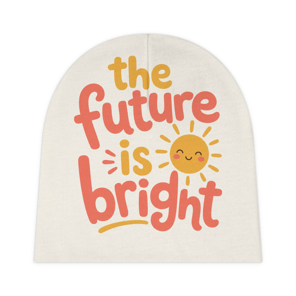 The Future Is Bright Baby Beanie — Nureli Kids